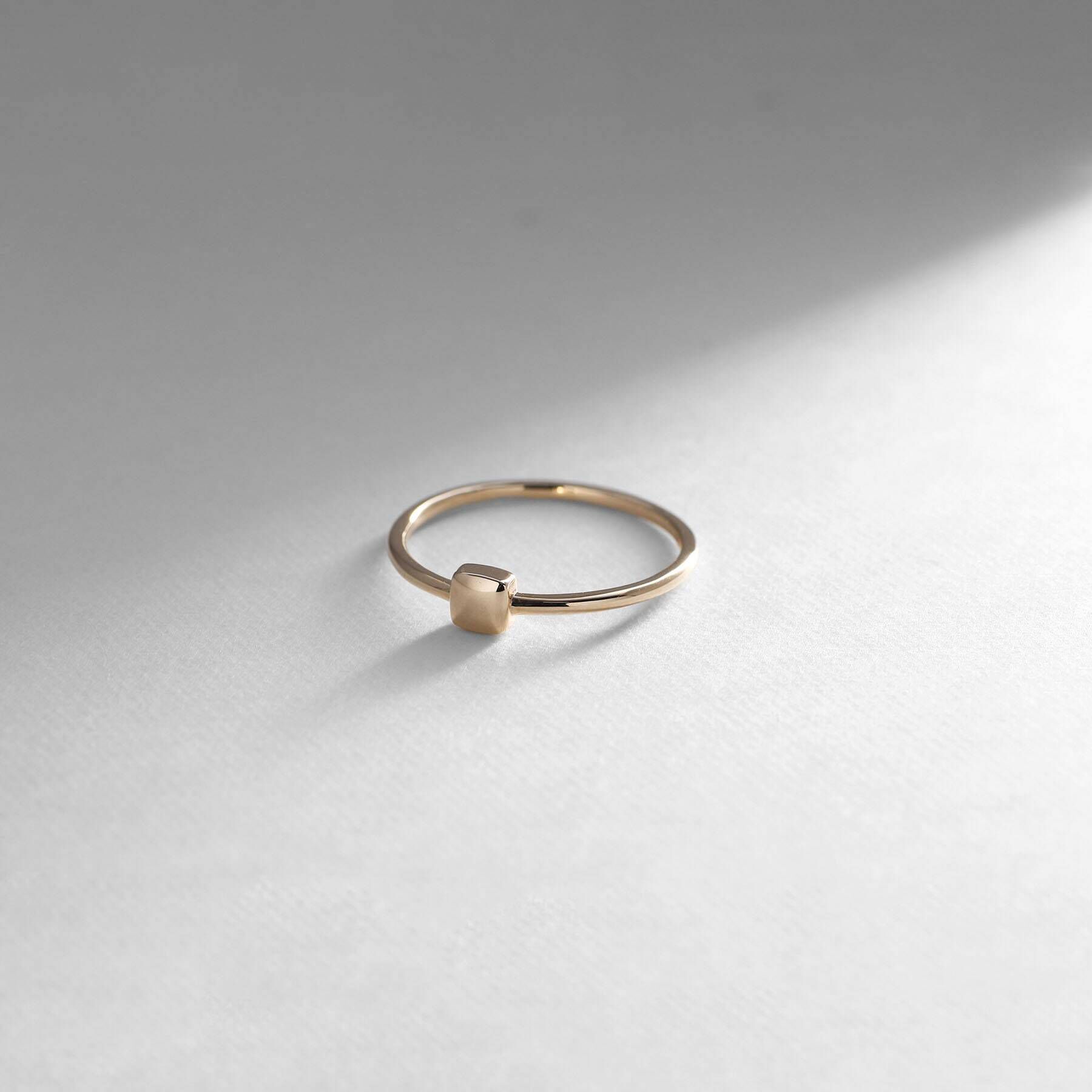 COCOSHNIK「K10クッションシェイプ リング」|リング|