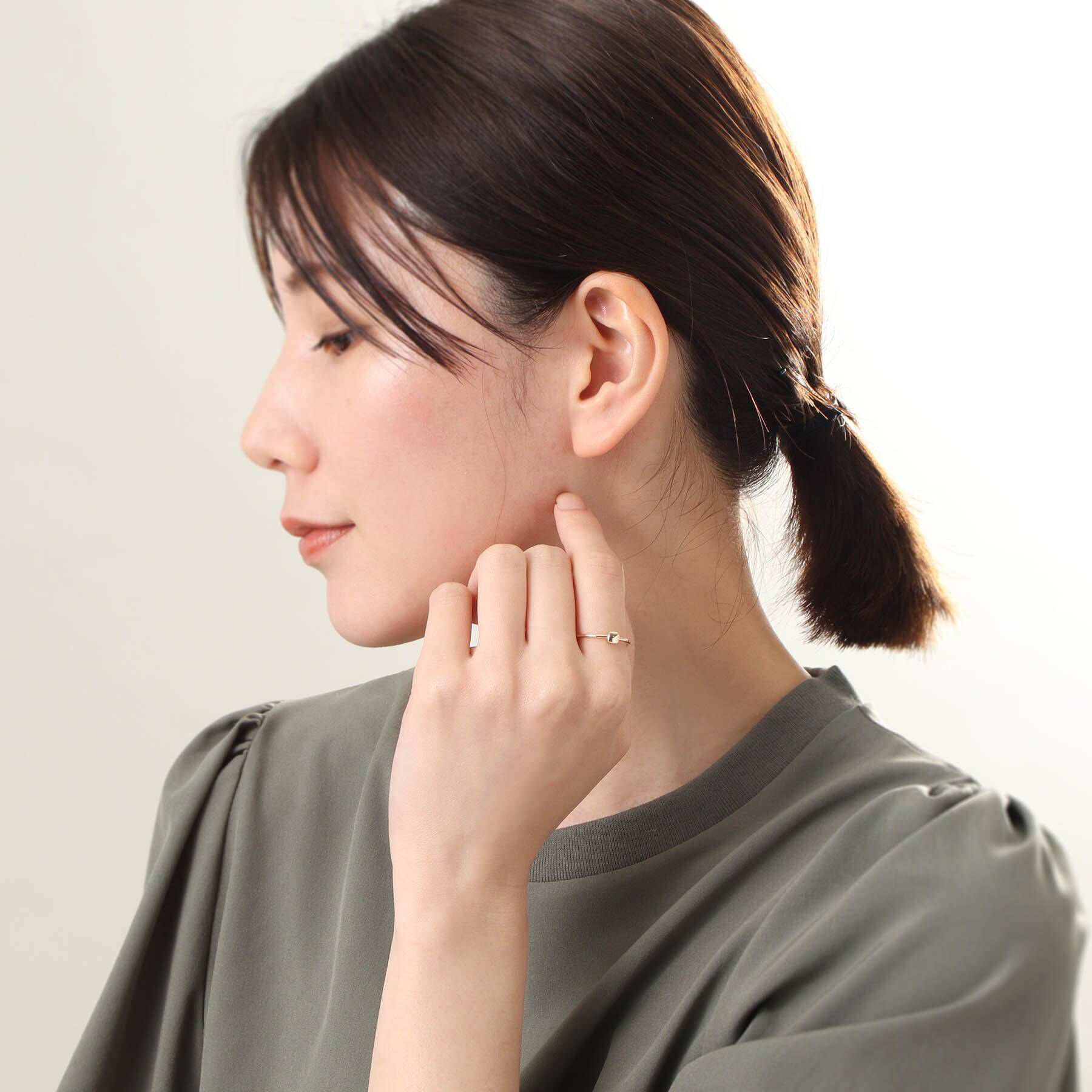 COCOSHNIK「K10クッションシェイプ リング」|リング|