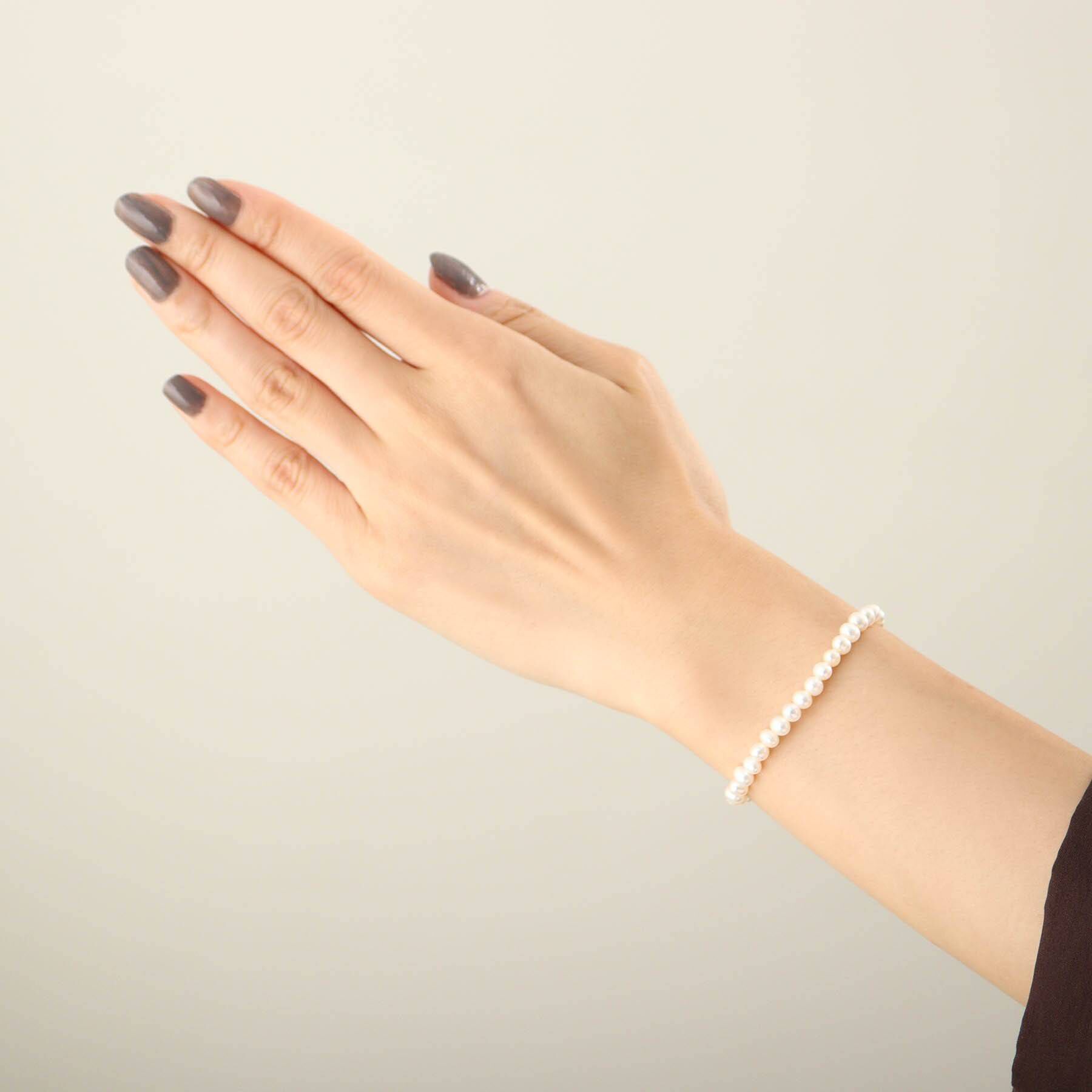 COCOSHNIK「K10パール3WAY ネックレス」|ネックレス|