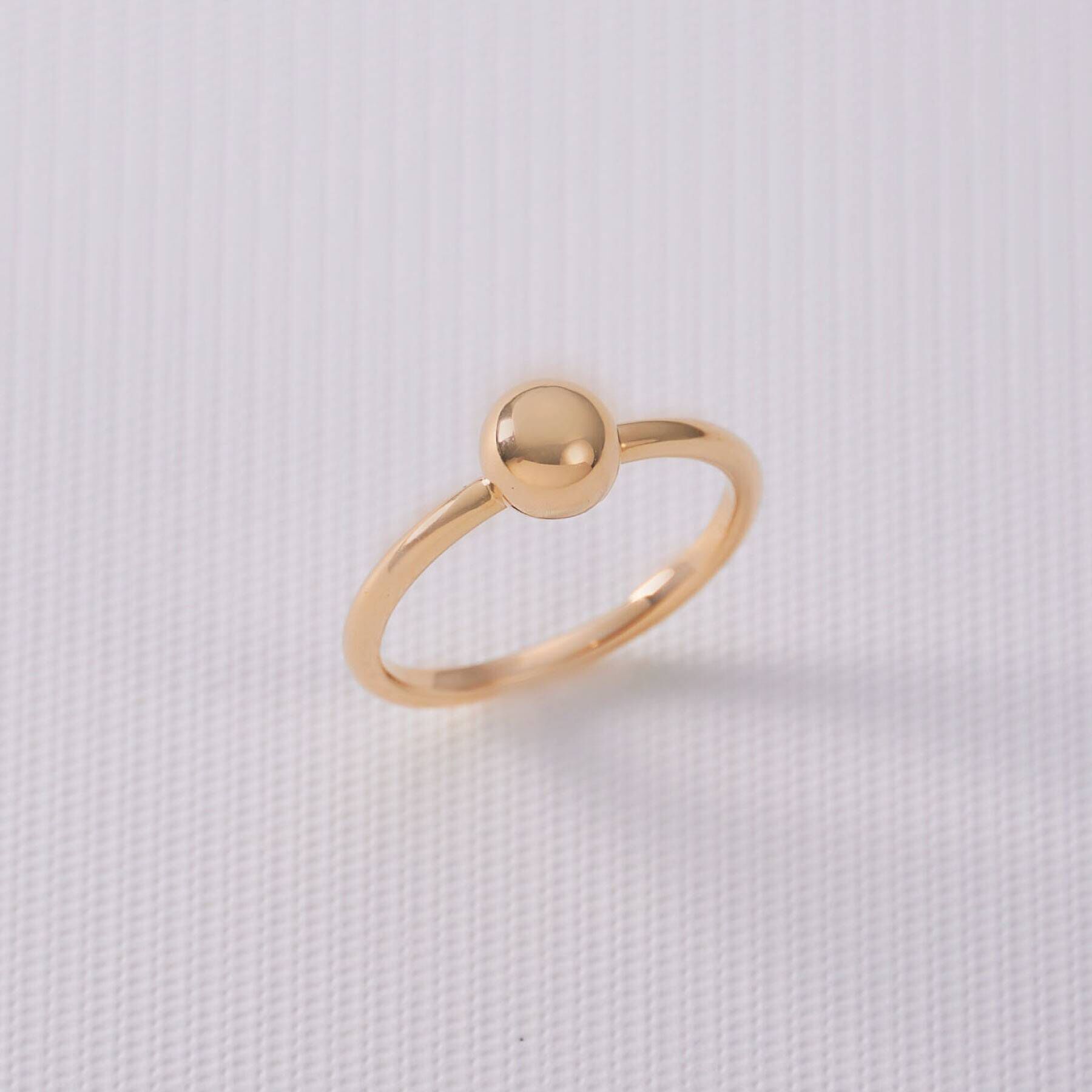 COCOSHNIK「K10中空ボールリング」|リング|