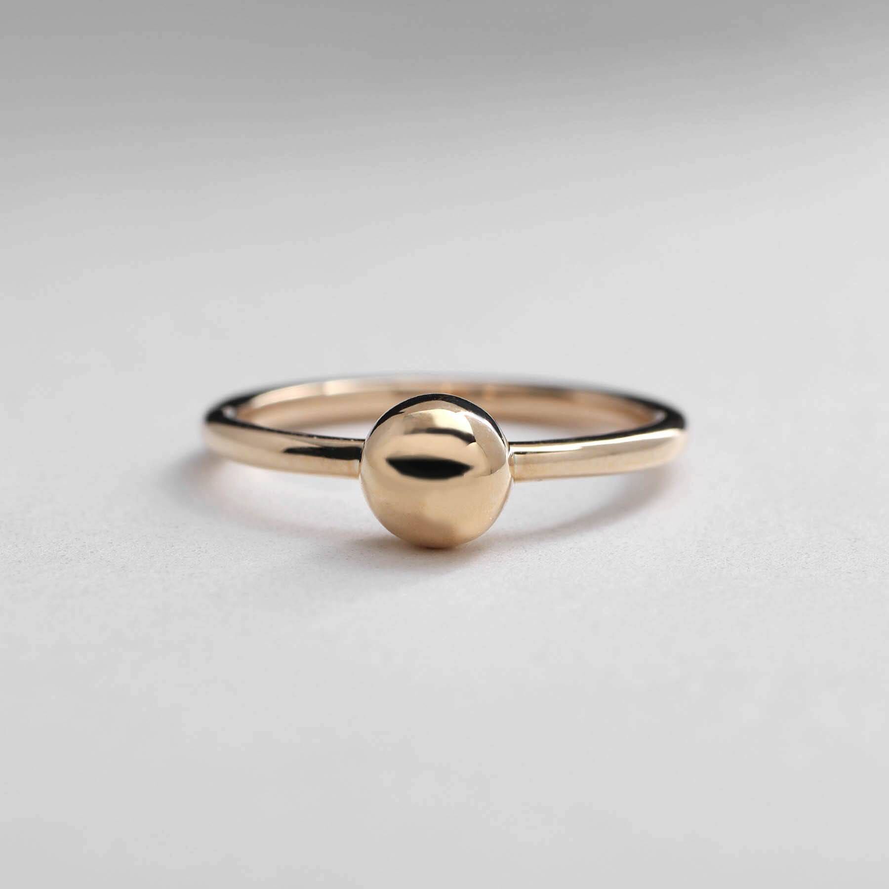 COCOSHNIK「K10中空ボールリング」|リング|