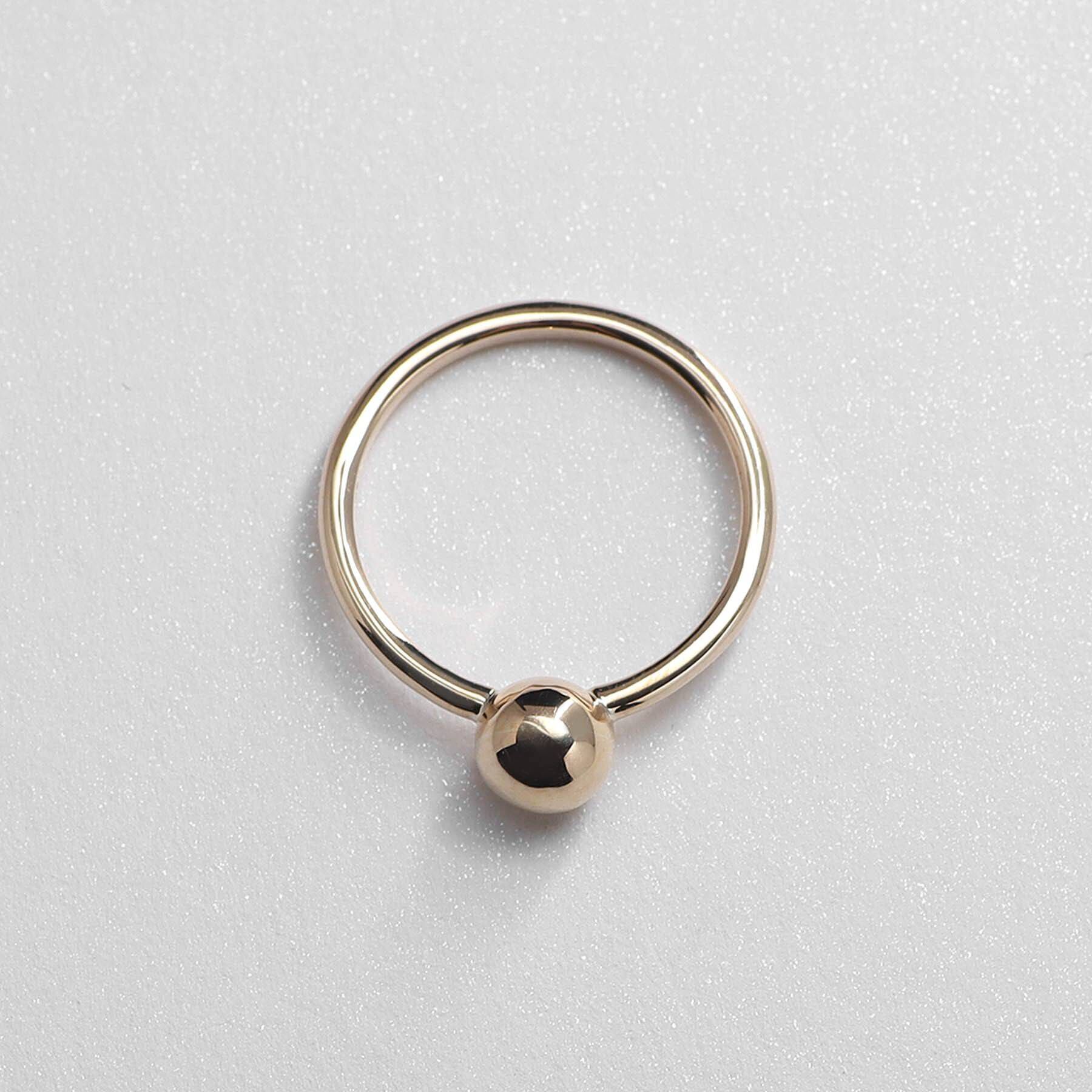 COCOSHNIK「K10中空ボールリング」|リング|