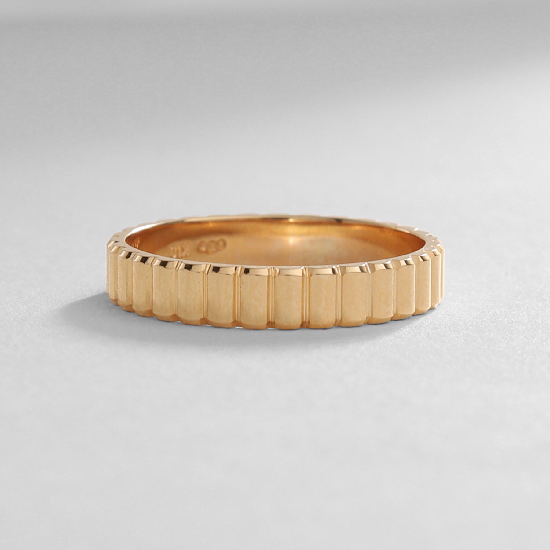 COCOSHNIK「K10ガドルーンカット リング中」|リング|