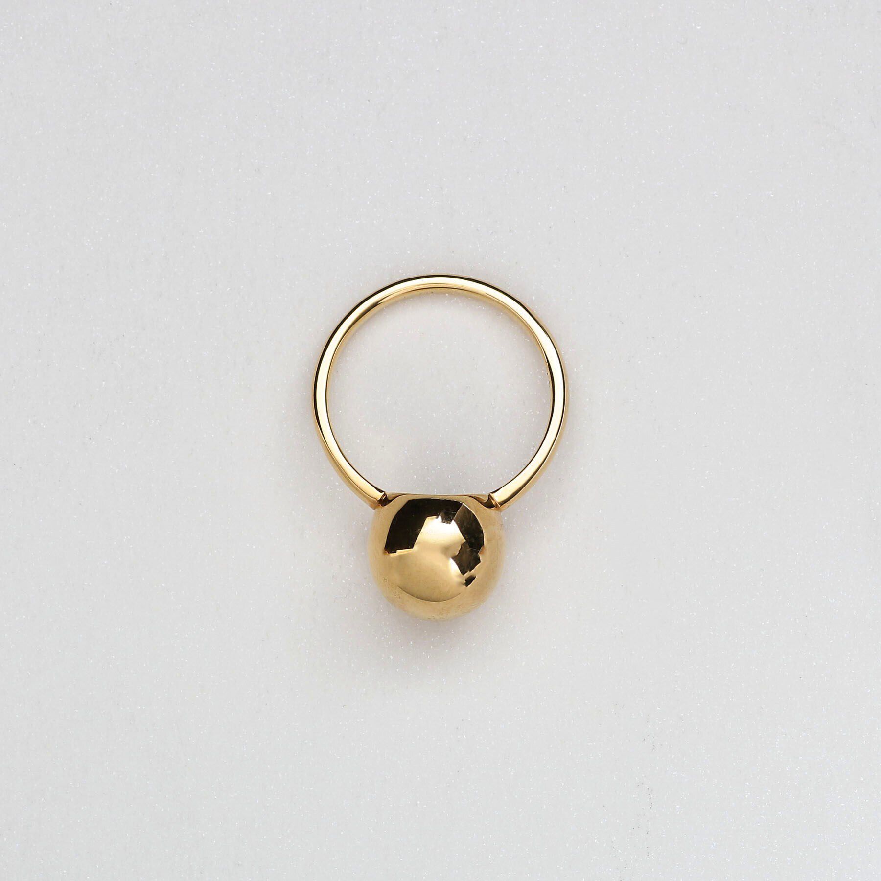 COCOSHNIK ONKITSCH「シルバー ボール リング GP」|リング|