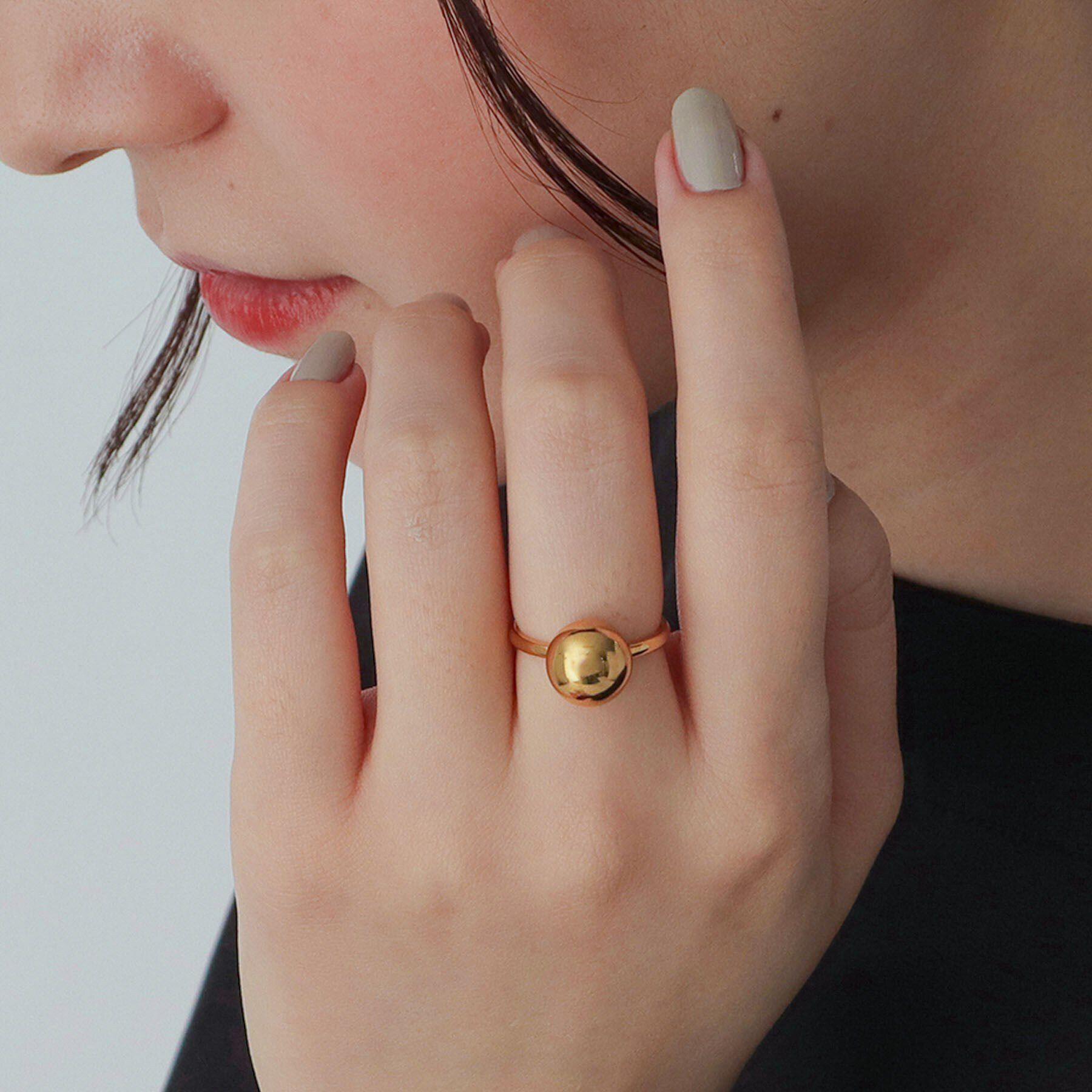 COCOSHNIK ONKITSCH「シルバー ボール リング GP」|リング|