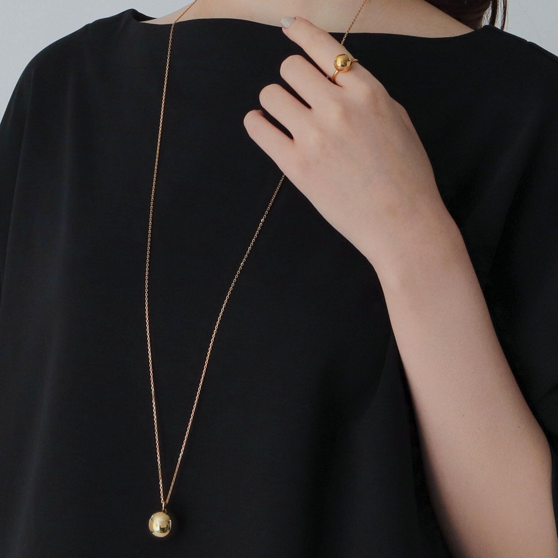 COCOSHNIK ONKITSCH「シルバー ボール リング GP」|リング|