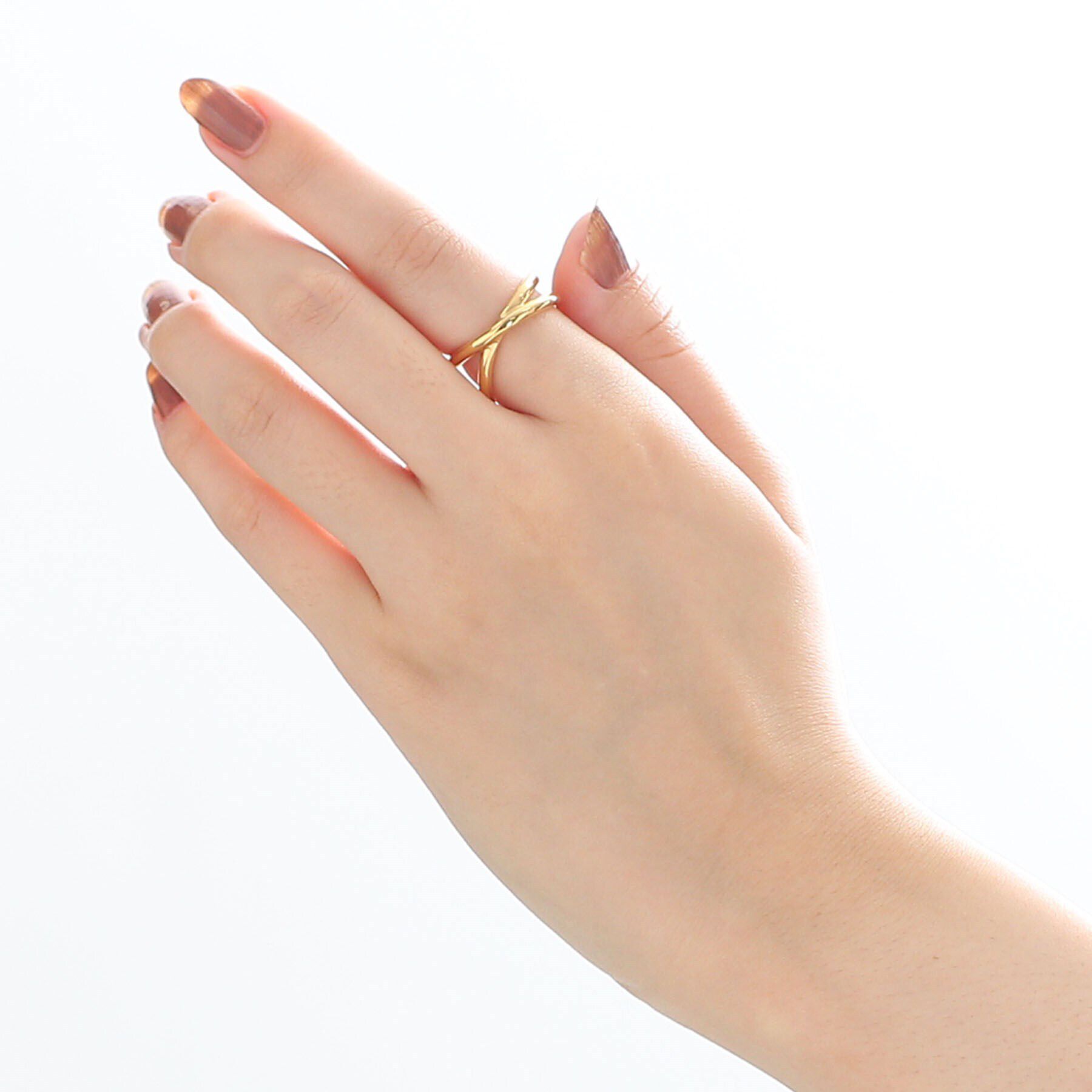 COCOSHNIK ONKITSCH「シルバー ラインリング フロート GP」|リング|