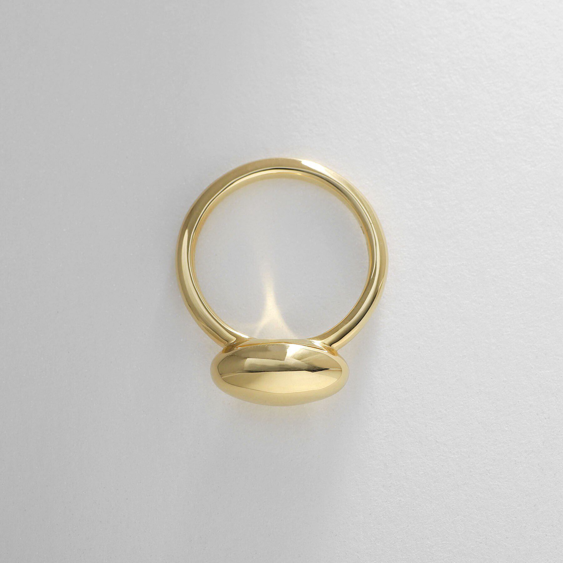 COCOSHNIK ONKITSCH「シルバー オーバルモチーフ スモールリング GP」|リング|