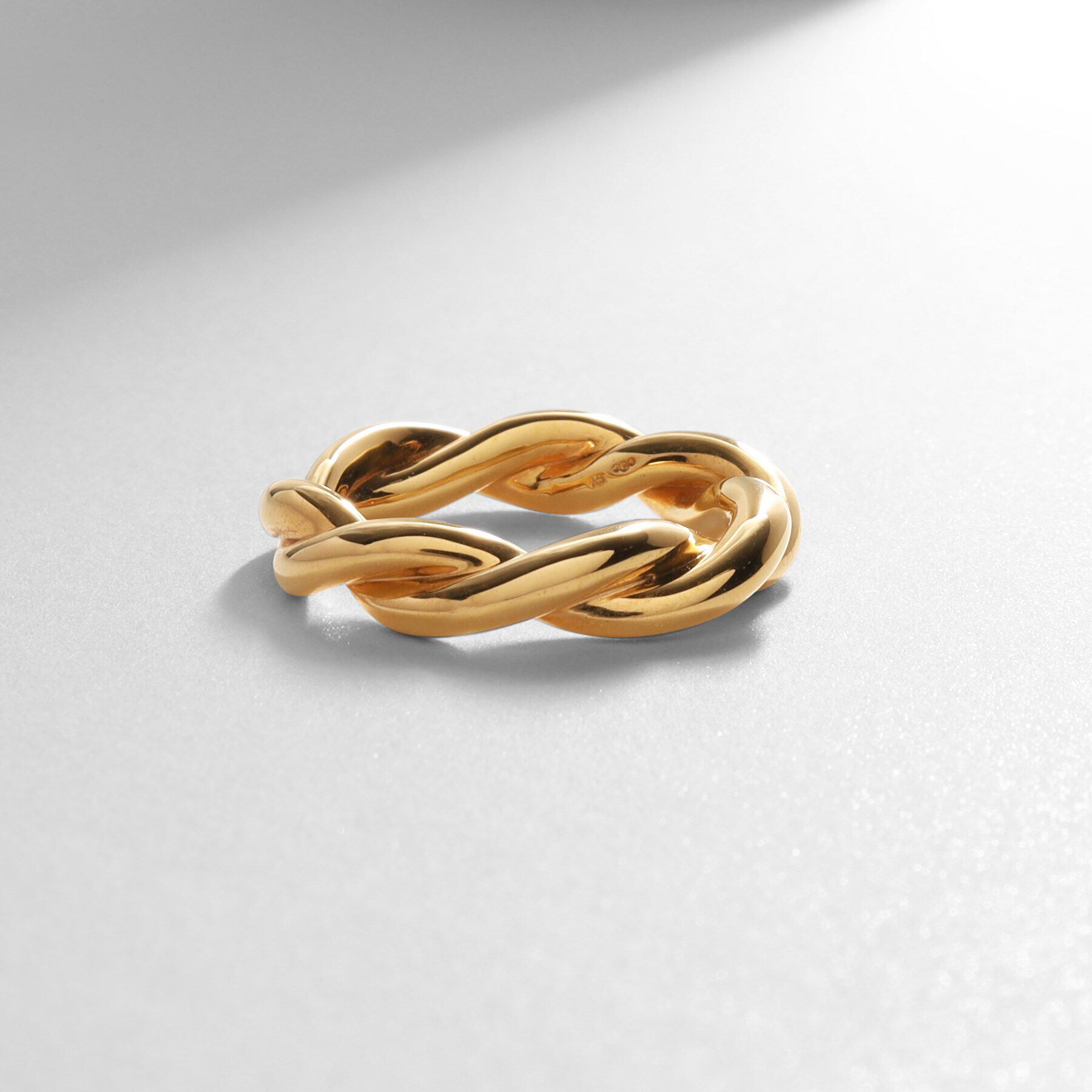 COCOSHNIK ONKITSCH「シルバー ラインリング ツイスト GP」|リング|