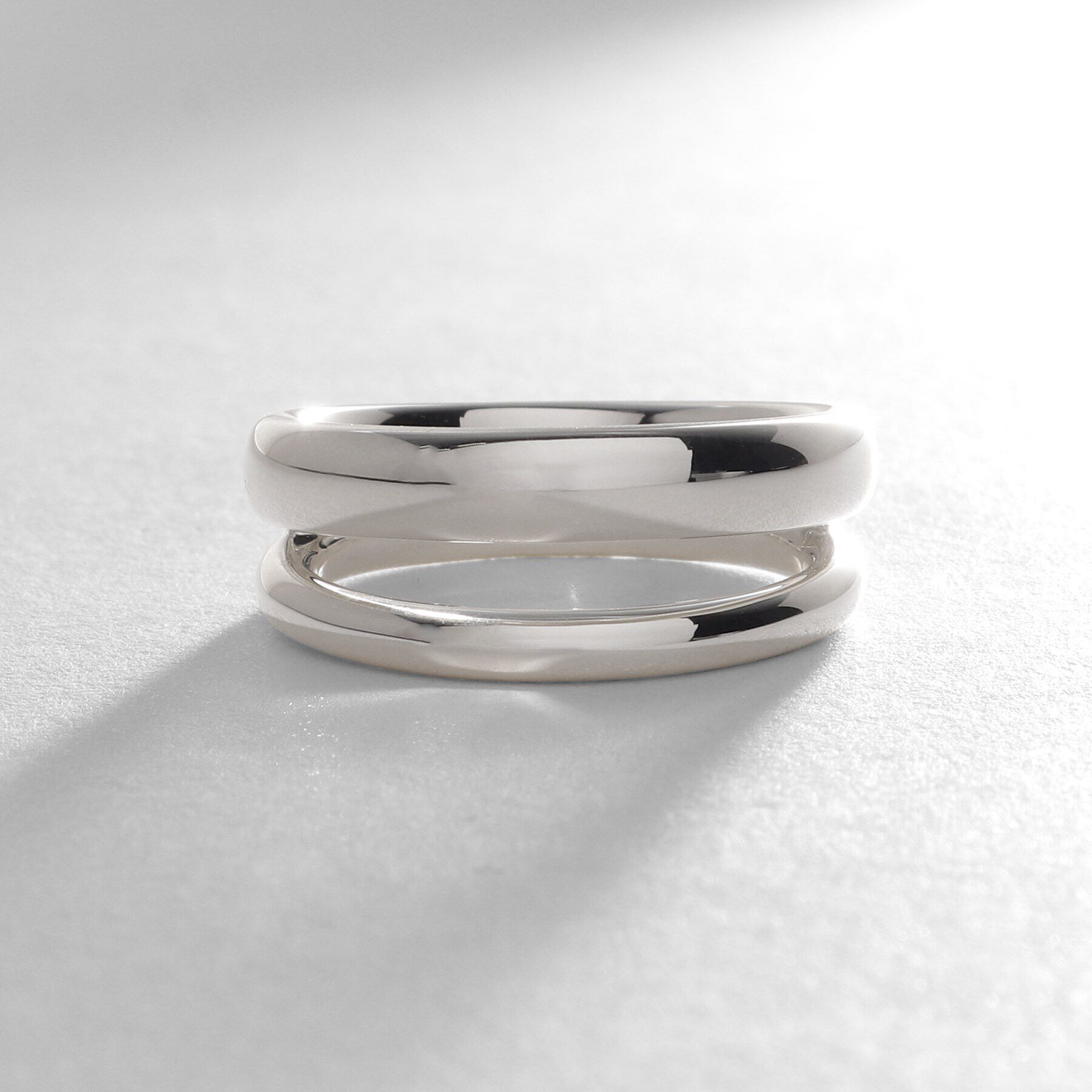 COCOSHNIK ONKITSCH「シルバー フロートリング ラウンド」|リング|