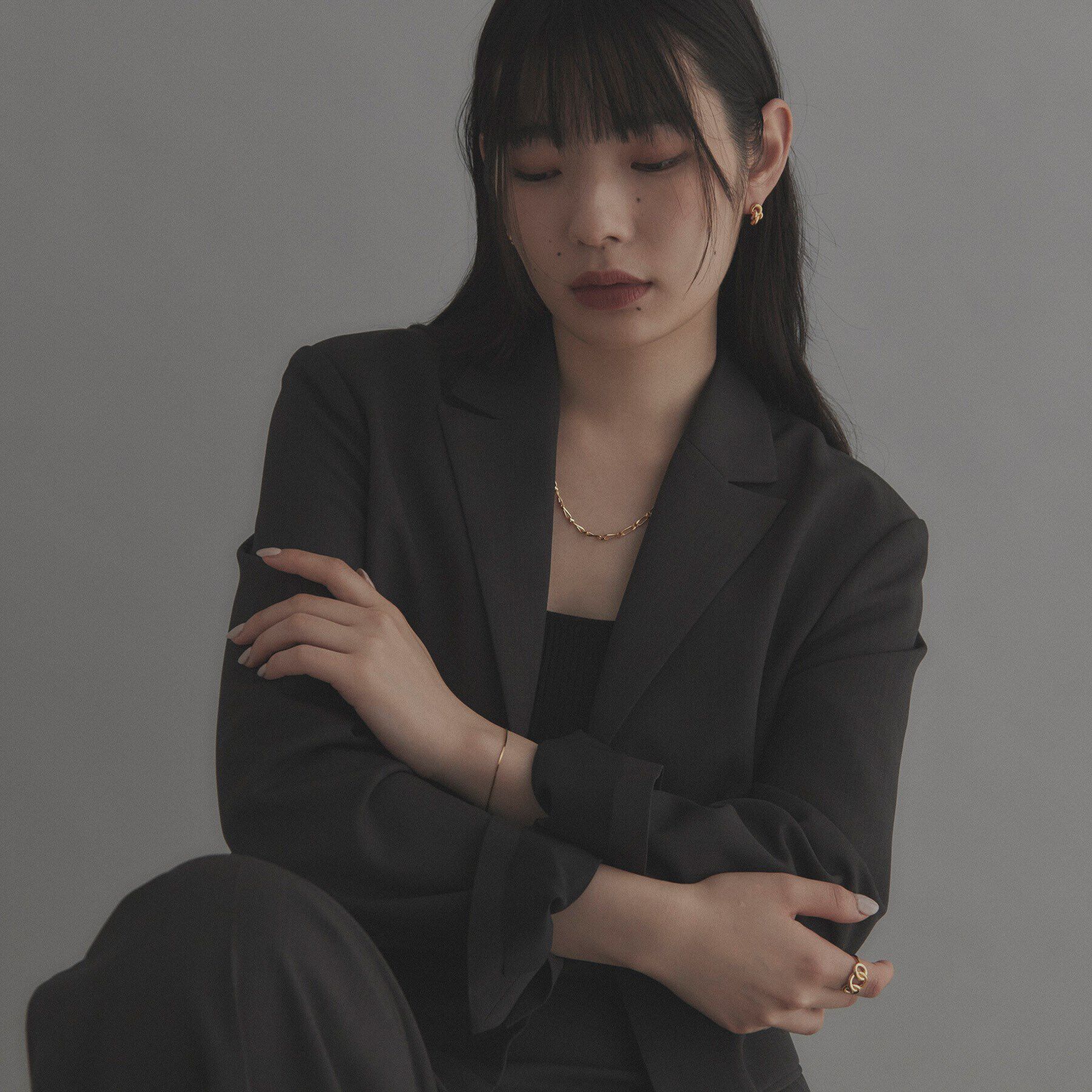 COCOSHNIK ONKITSCH「シルバー ラインリング トリプルサークル GP」|リング|