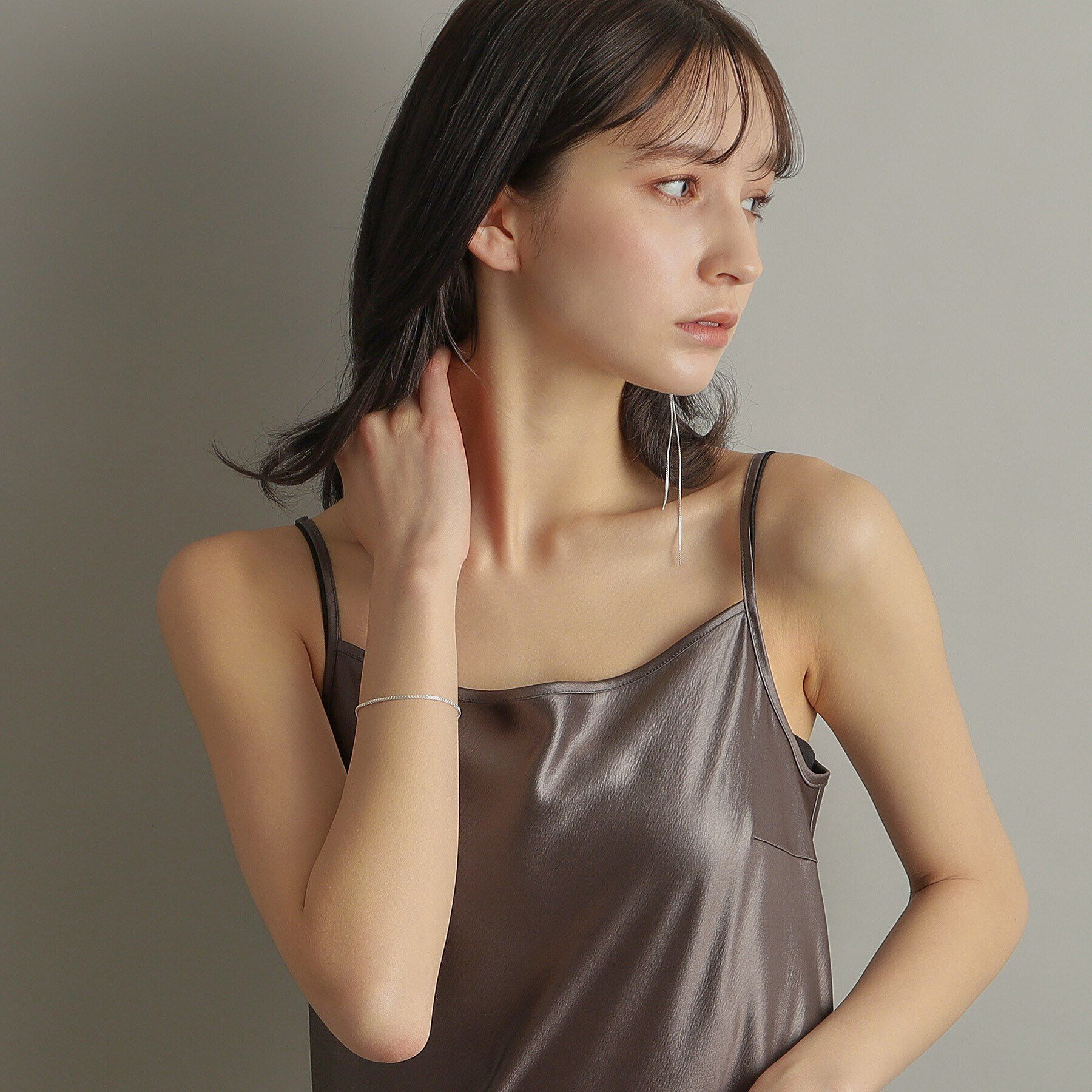 COCOSHNIK ONKITSCH「シルバー デザインチェーン ベネチアンブレスレットＳ」|ブレスレット・バングル|