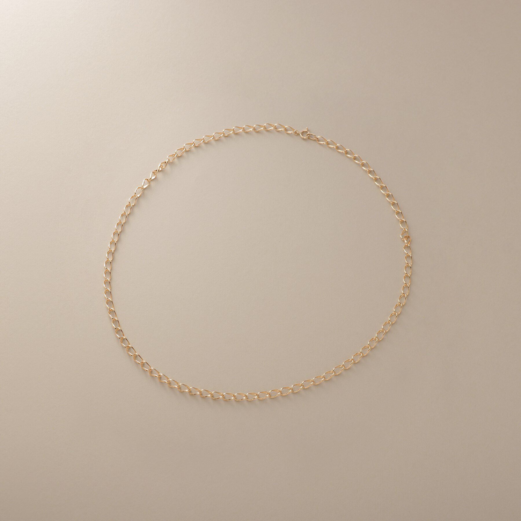 COCOSHNIK「K10アラメキヘイチェーン ネックレス」|ネックレス|