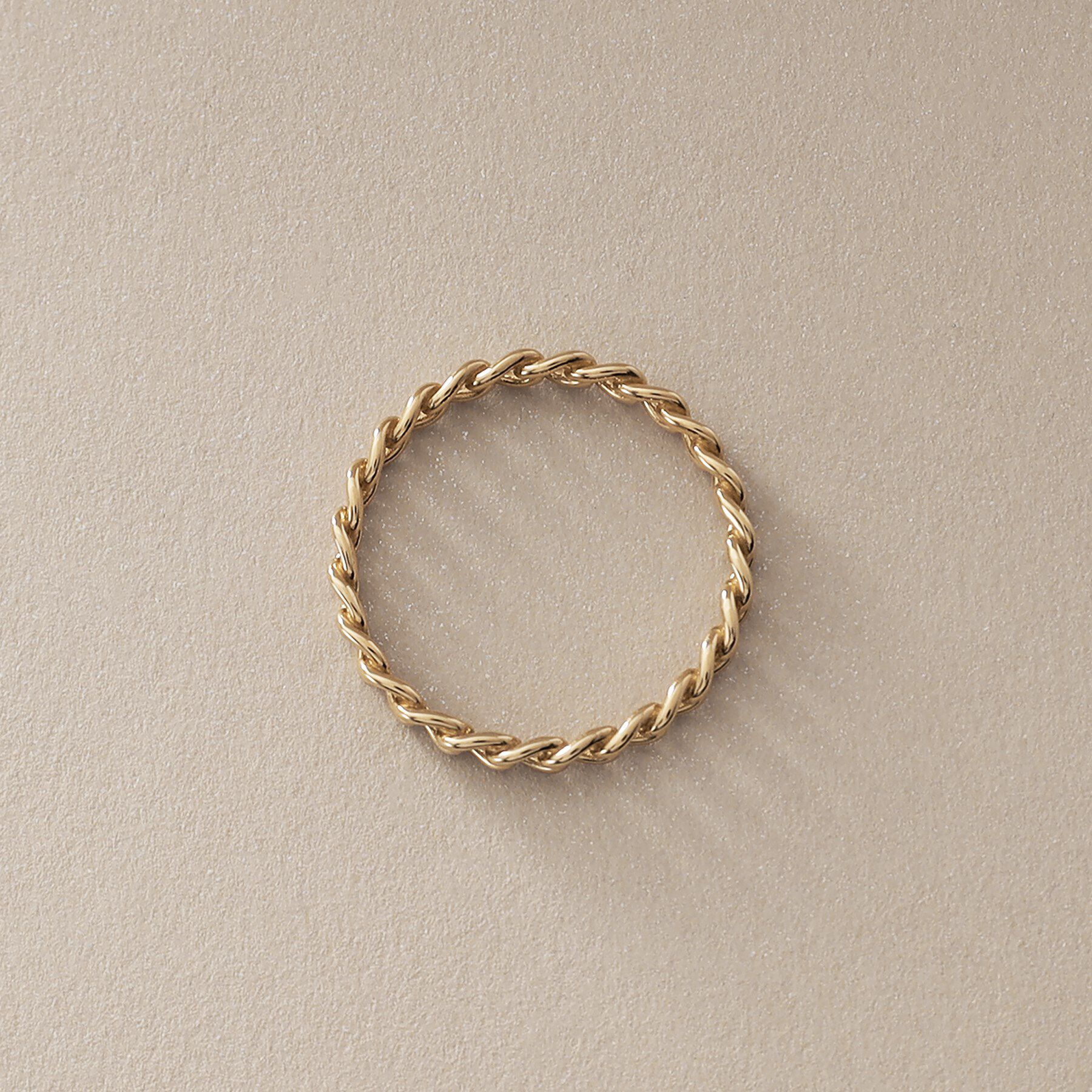 COCOSHNIK「K10キヘイチェーンモチーフ リング」|リング|