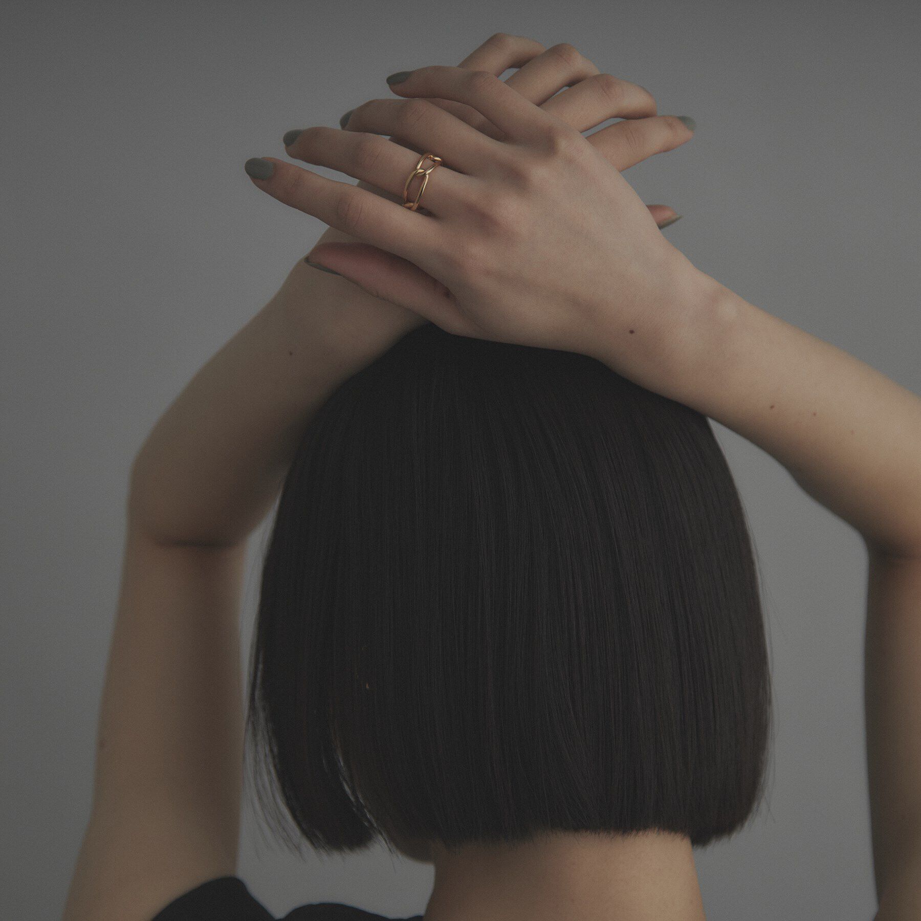 COCOSHNIK ONKITSCH「シルバー PCチェーンモチーフリング GP」|リング|