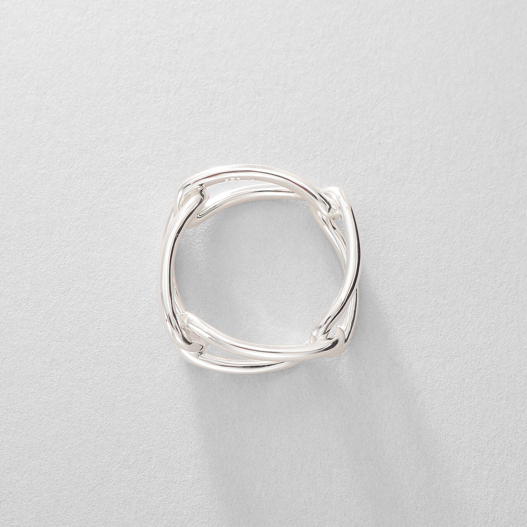 COCOSHNIK ONKITSCH「シルバー PCチェーンモチーフリング」|リング|