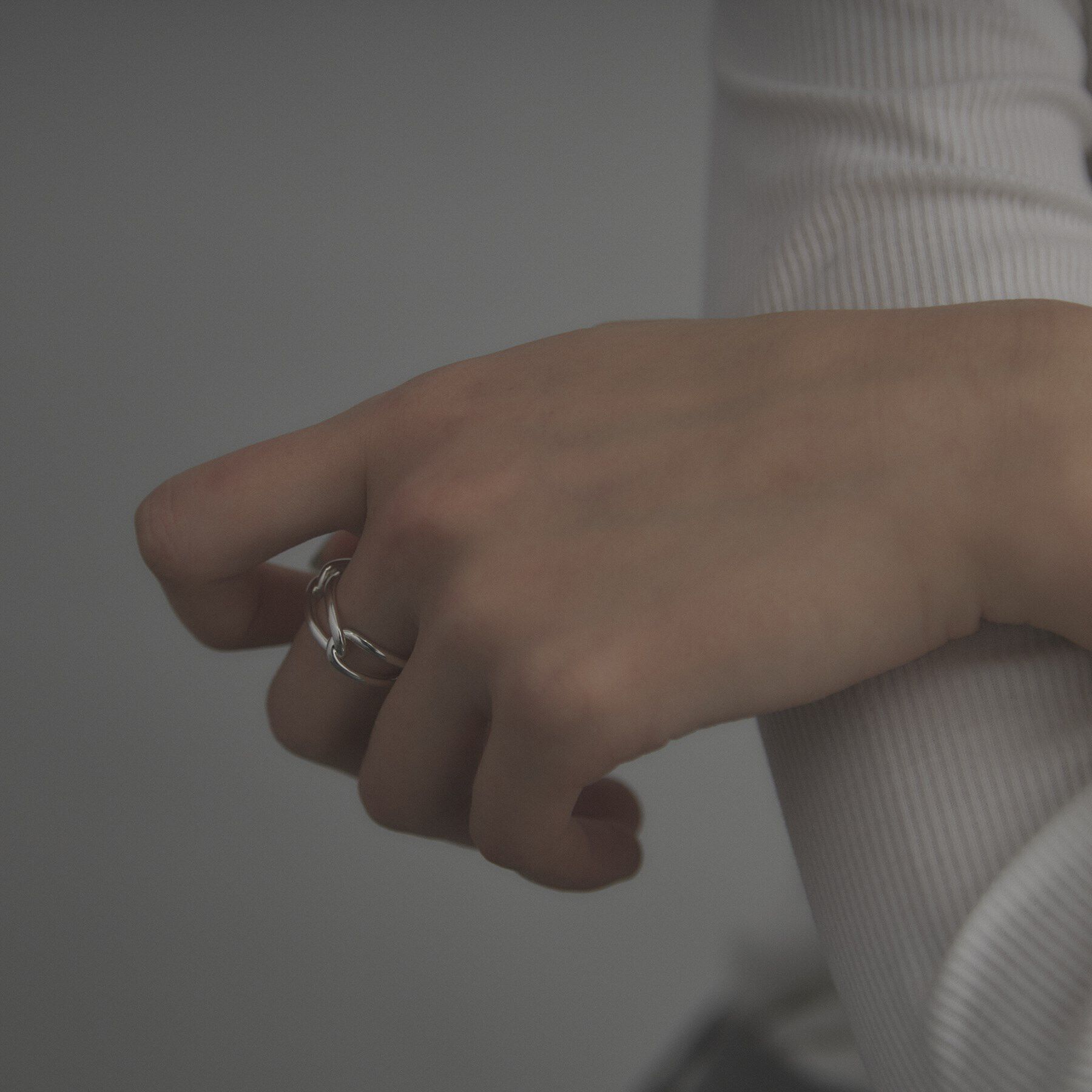 COCOSHNIK ONKITSCH「シルバー PCチェーンモチーフリング」|リング|