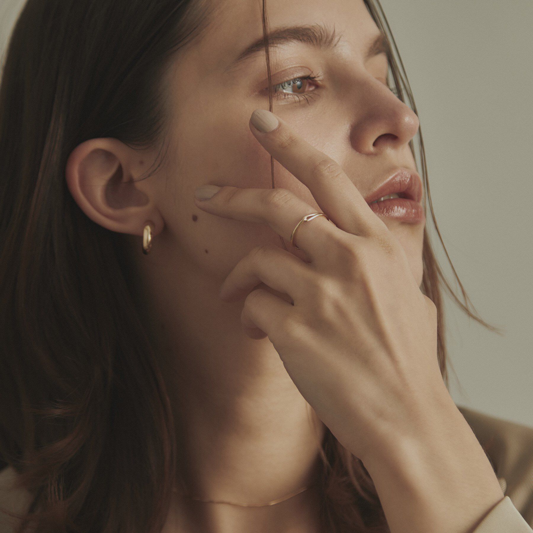 COCOSHNIK「K10デュアルフック リング」|リング|