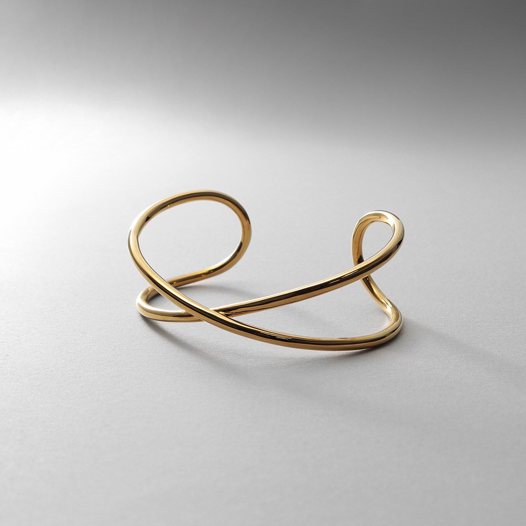 COCOSHNIK ONKITSCH「シルバー ワンストロークXバングル GP」|ブレスレット・バングル|