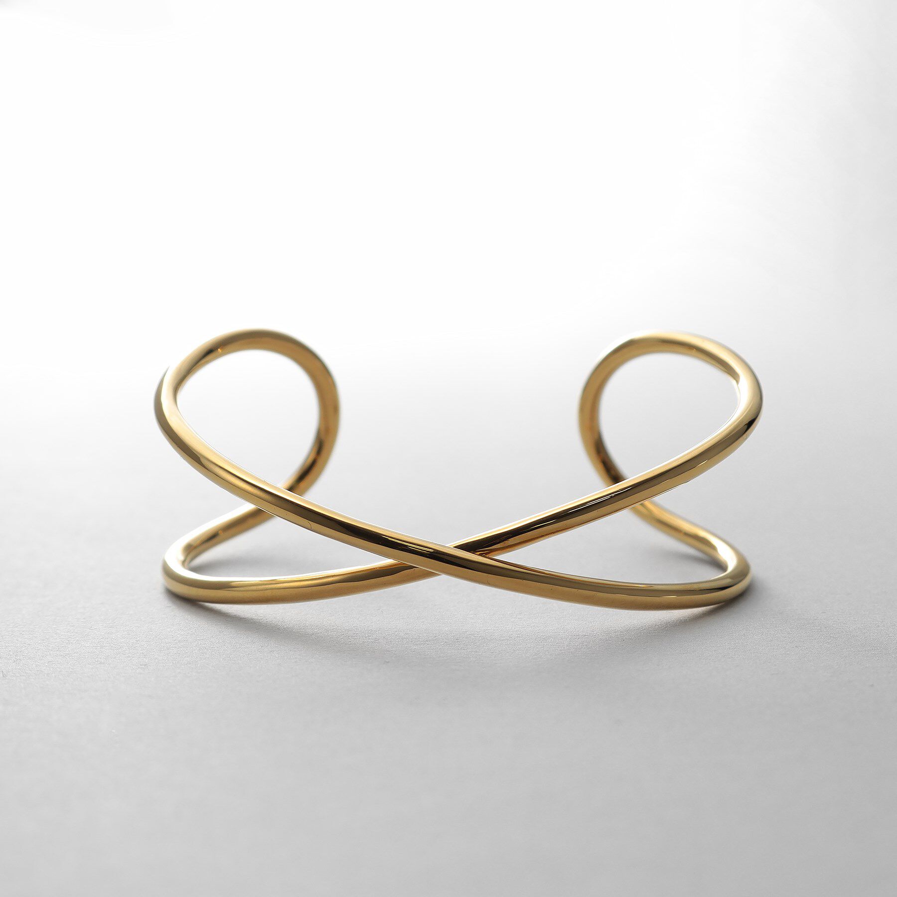 COCOSHNIK ONKITSCH「シルバー ワンストロークXバングル GP」|ブレスレット・バングル|