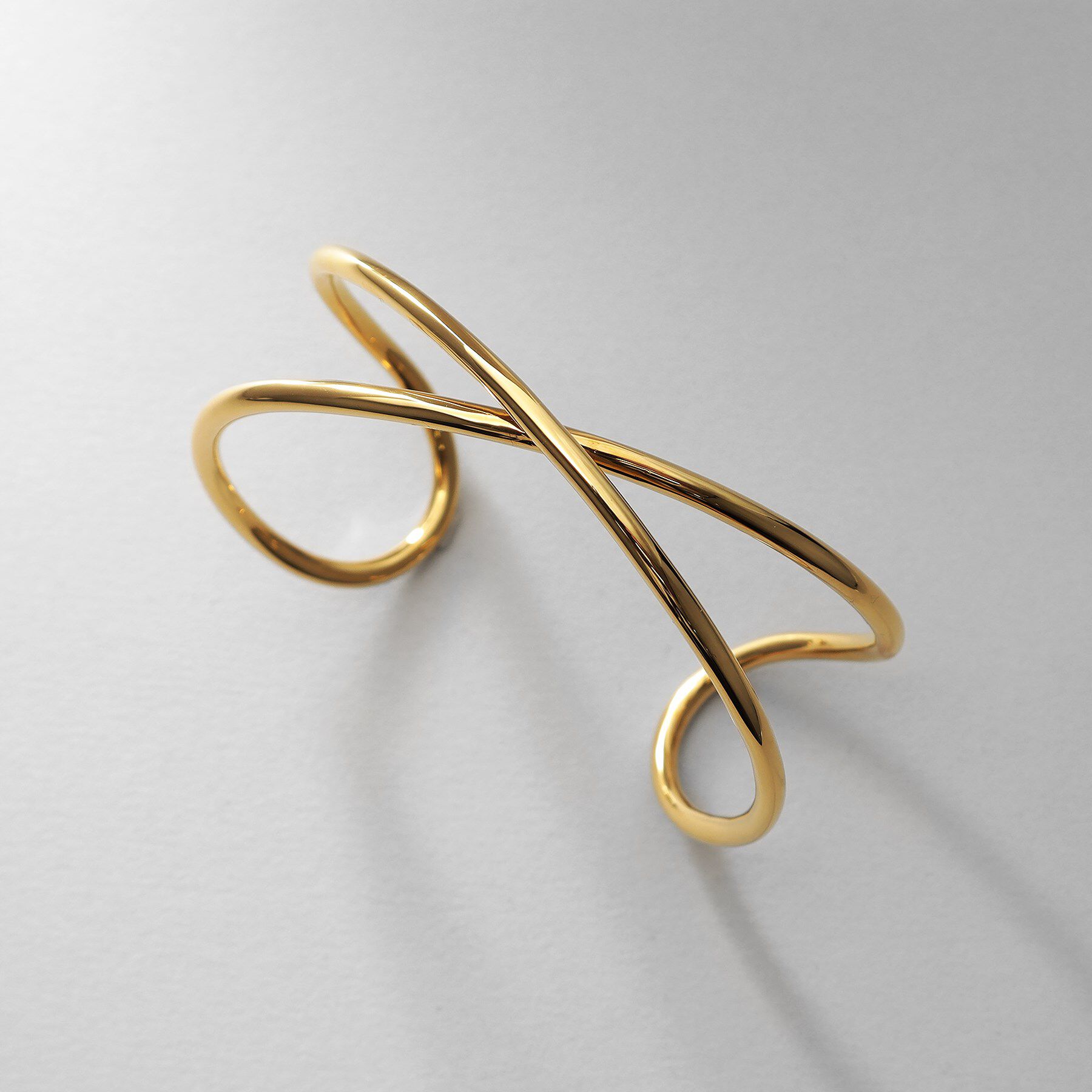 COCOSHNIK ONKITSCH「シルバー ワンストロークXバングル GP」|ブレスレット・バングル|