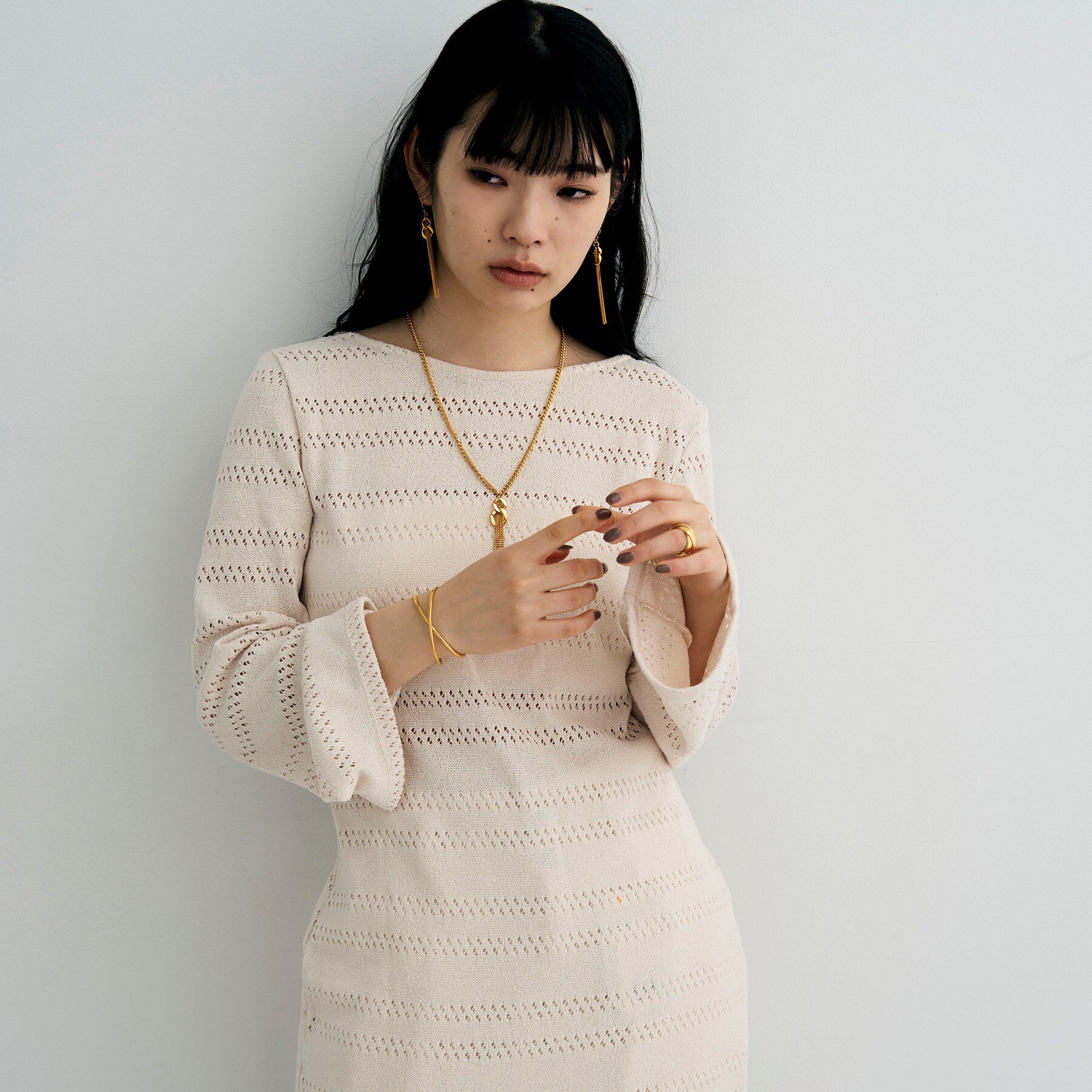 COCOSHNIK ONKITSCH「シルバー ワンストロークXバングル GP」|ブレスレット・バングル|