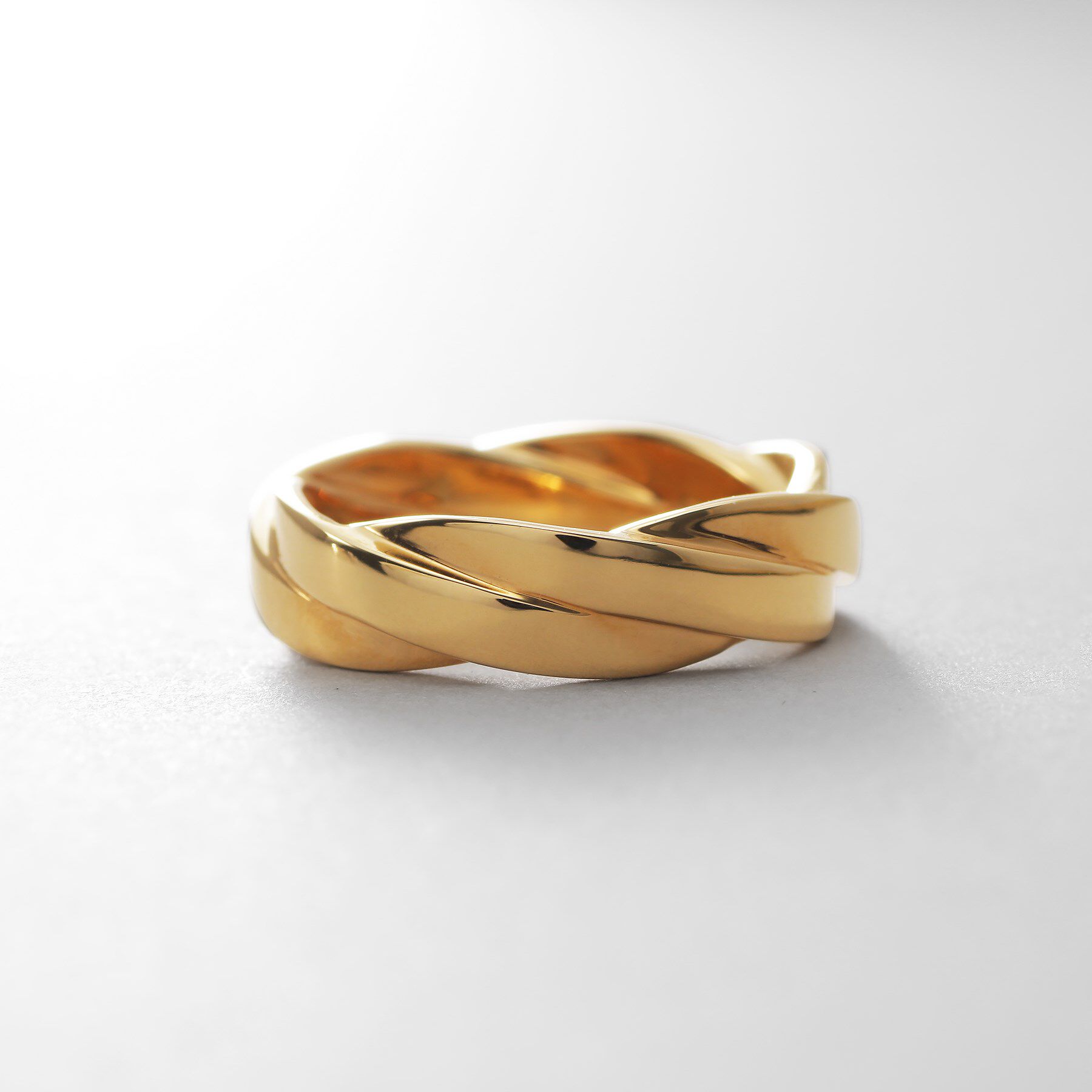 COCOSHNIK ONKITSCH「シルバー フラットブレイドリング GP」|リング|