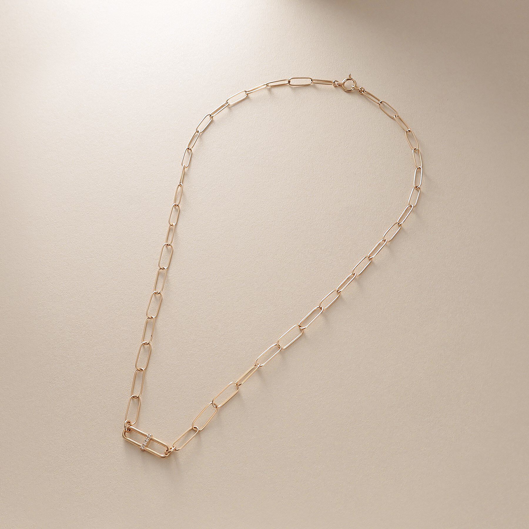 COCOSHNIK「K10ダイヤモンド PCモチーフグラデーション ネックレス」|ネックレス|