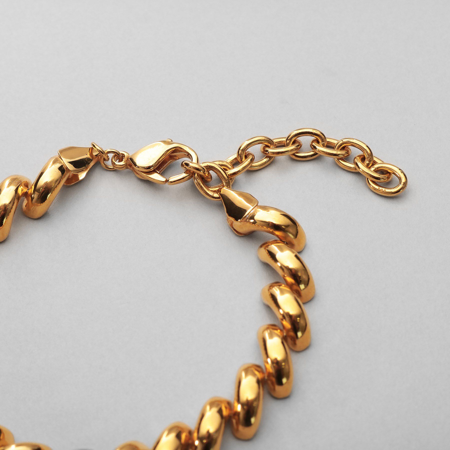 COCOSHNIK ONKITSCH「シルバー デザインチェーン サンマルコブレスレット GP」|ブレスレット・バングル|