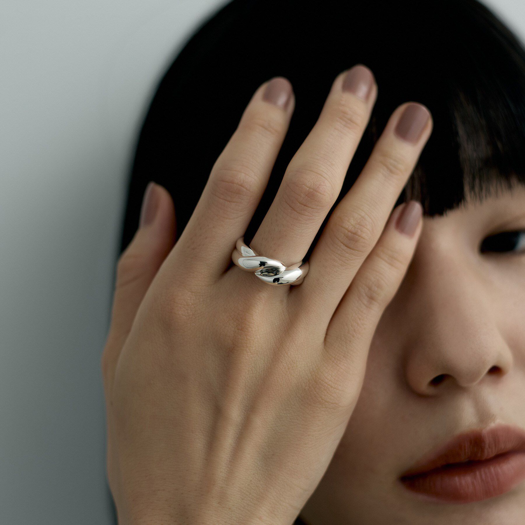 COCOSHNIK ONKITSCH「シルバー ギメルモチーフリング」|リング|