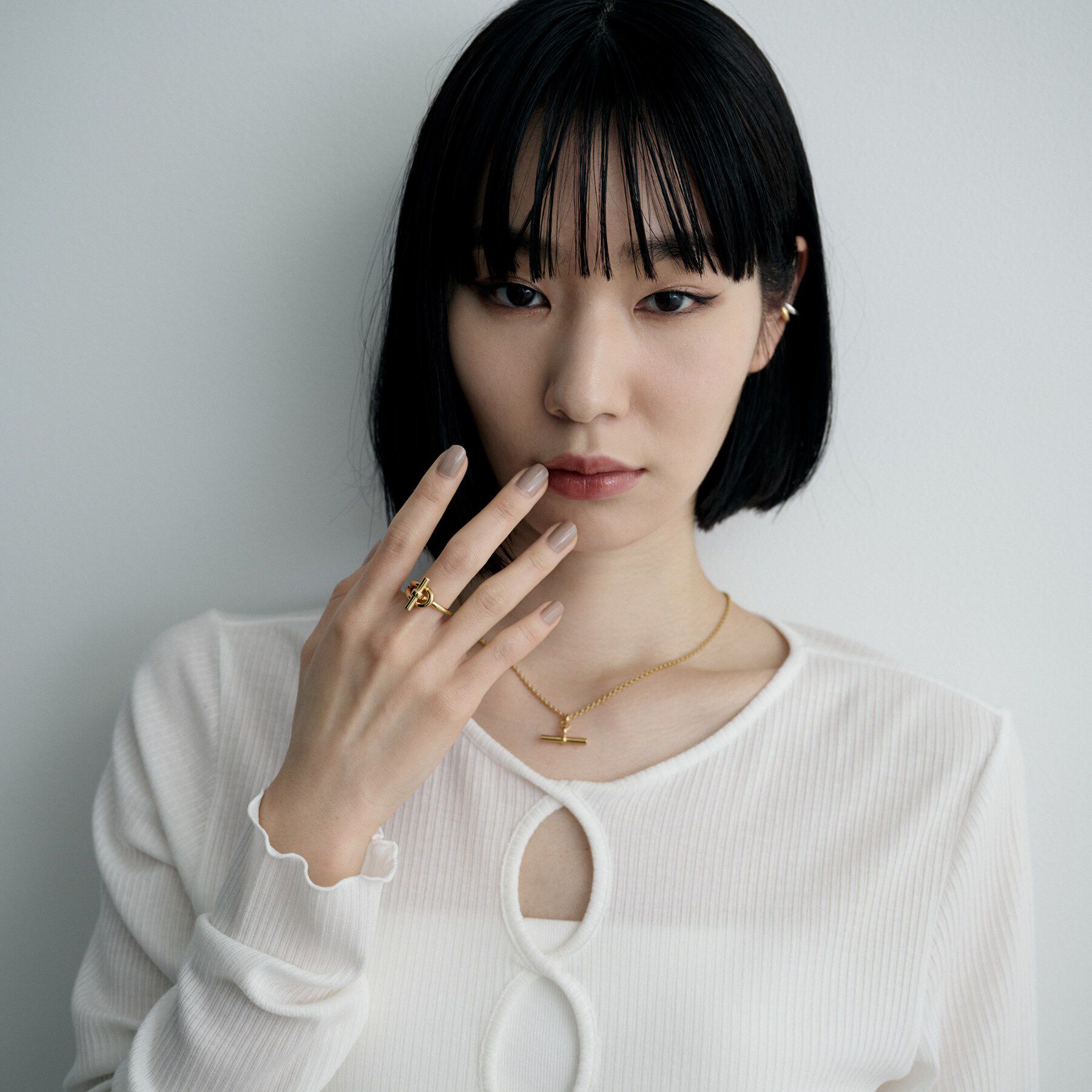 COCOSHNIK ONKITSCH「シルバー マンテルモチーフリング GP」|リング|