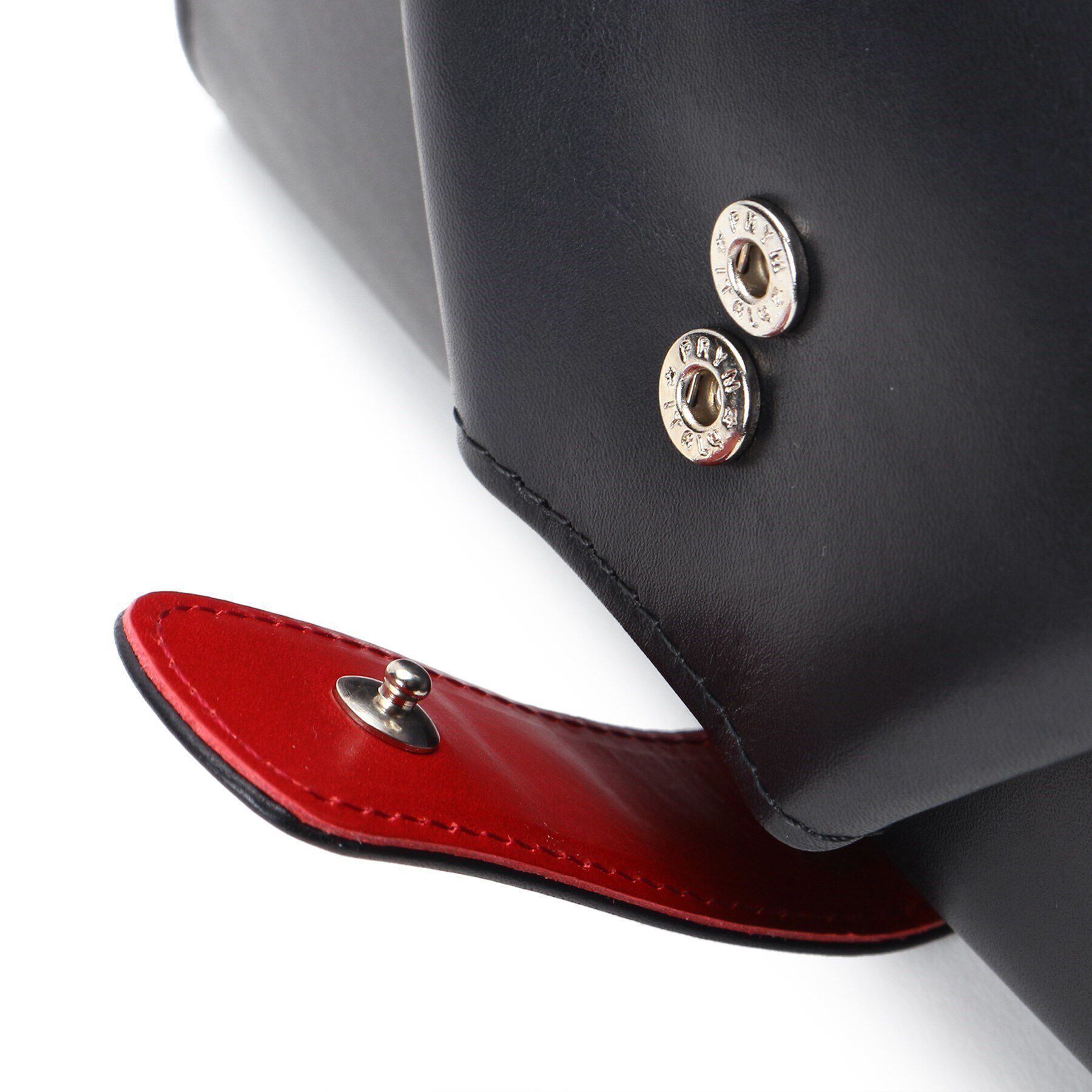 HIROKO HAYASHI「LEO(レオ)長財布 黒&times;赤」|財布|