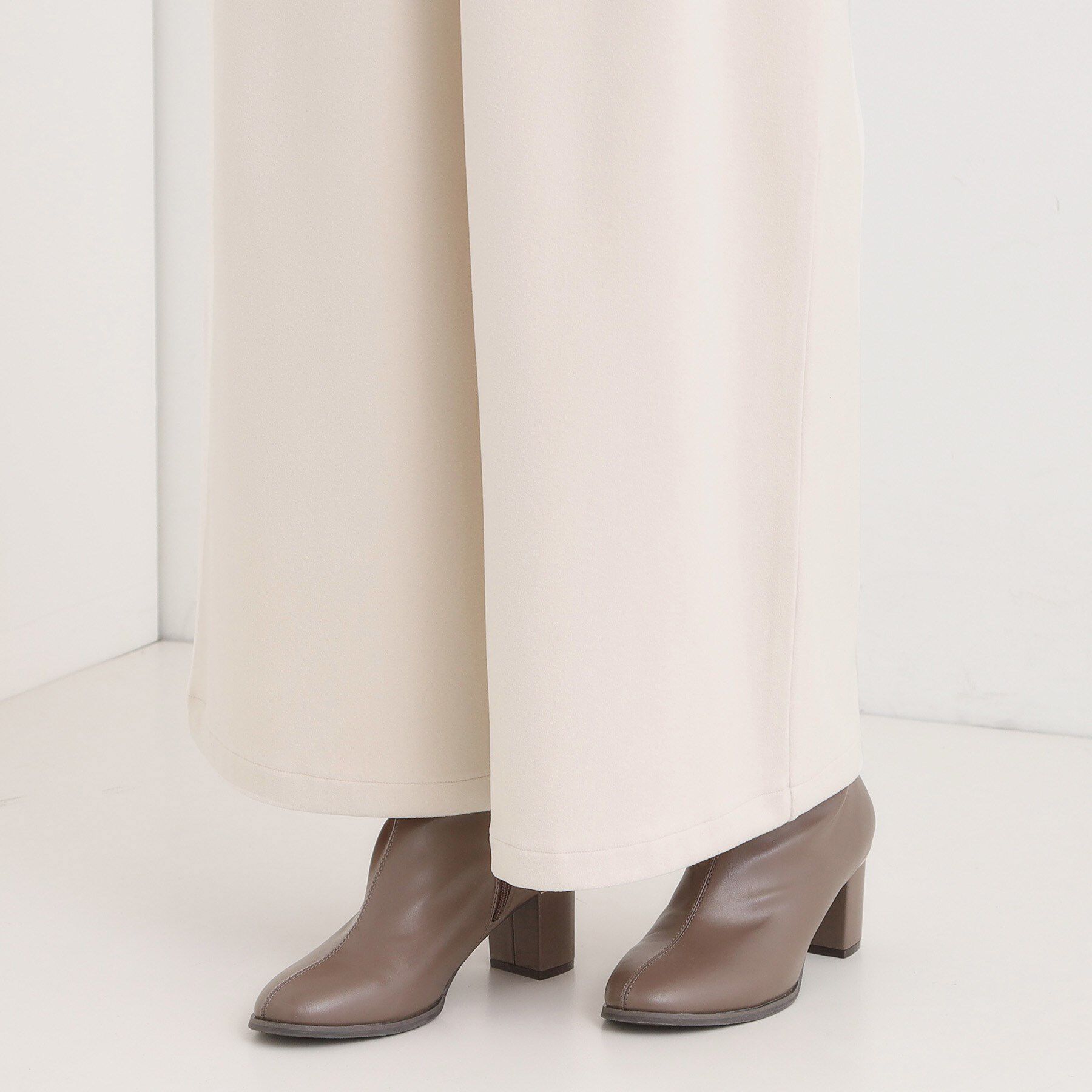 SHOO･LA･RUE「【着丈選べる/きっと虜になる】あったかもちもち ワイドパンツ」|その他|