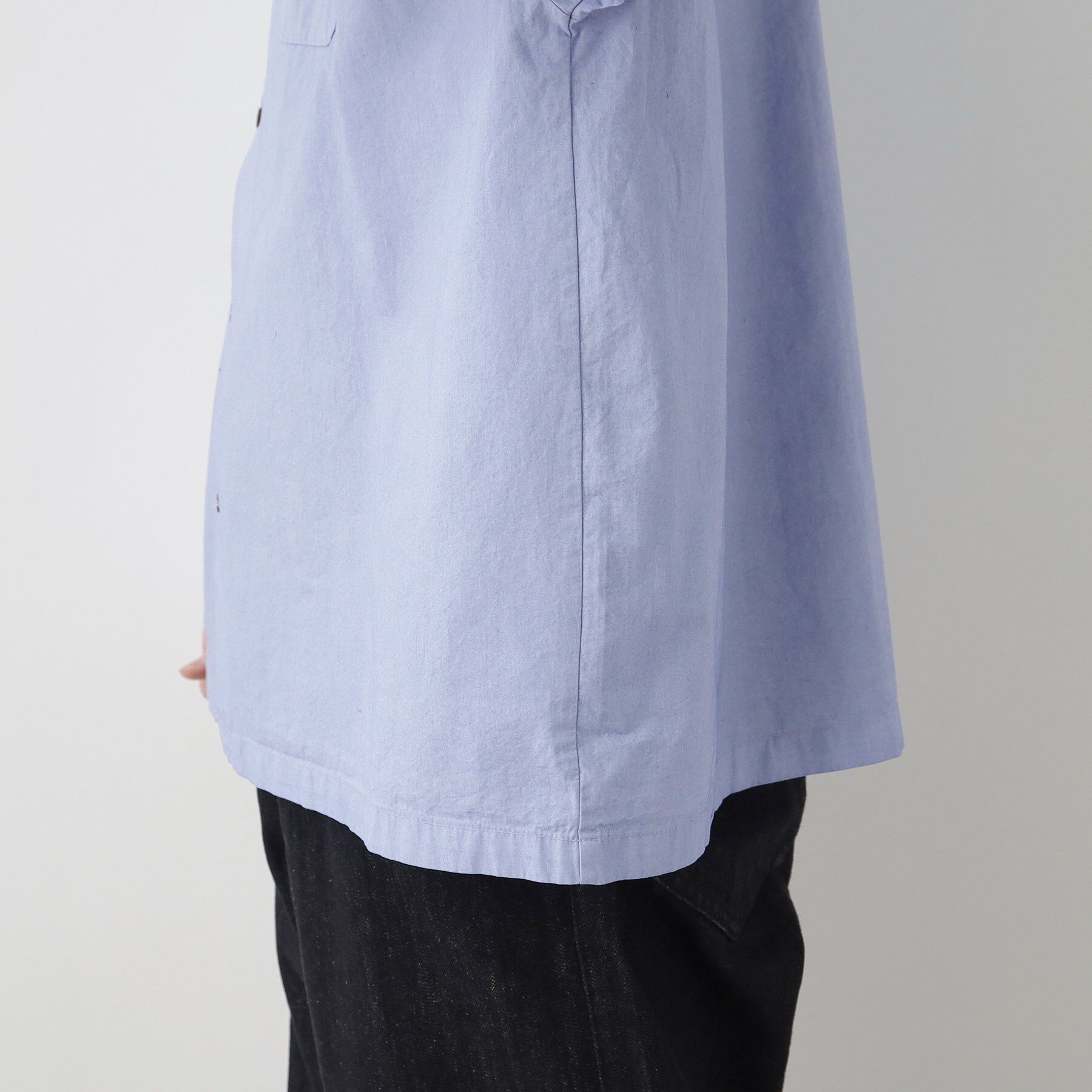 Dessin「【洗える】ピグメントコットンシャツ」|シャツ・ブラウス|