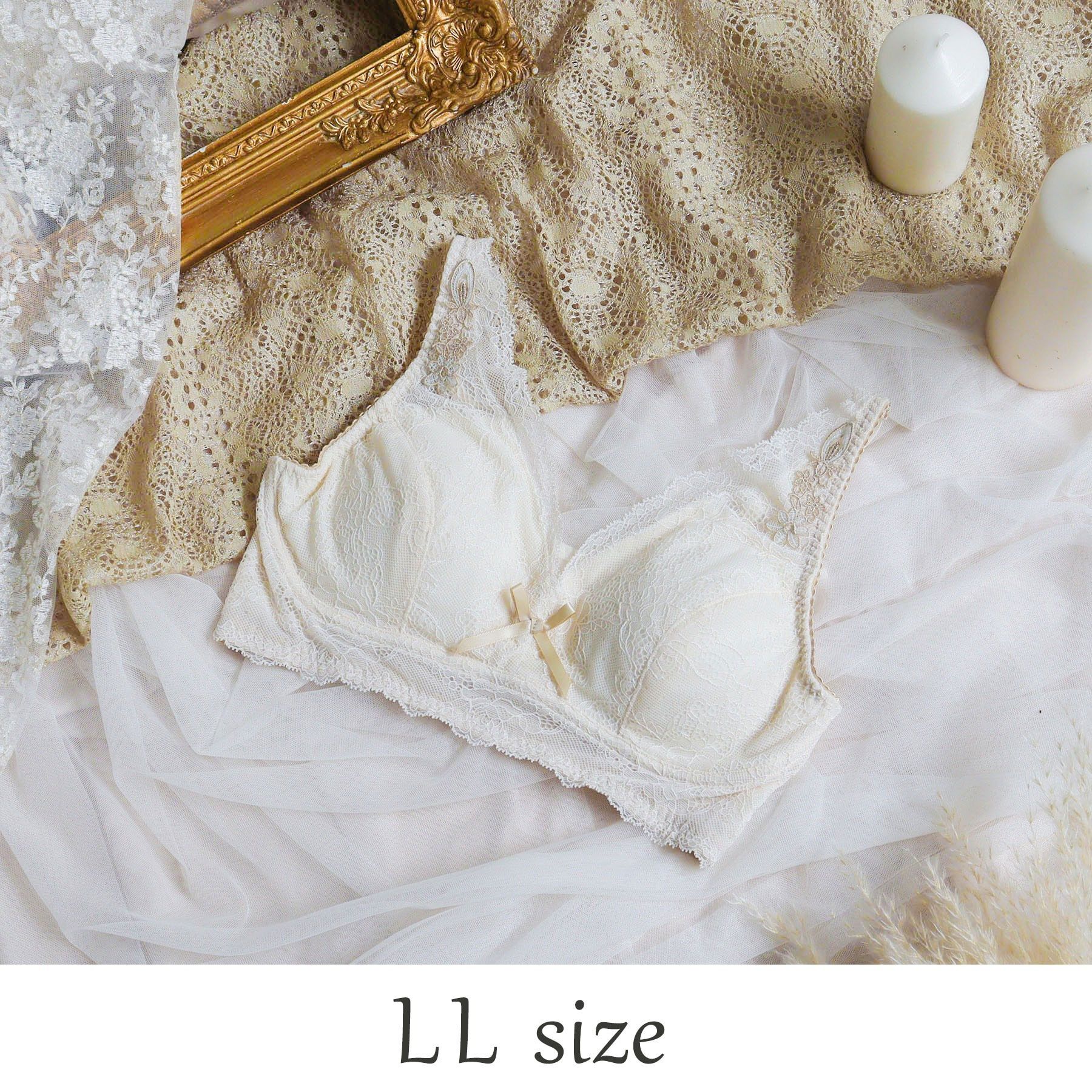 Risa Magli「スカイラー おやすみブラ（LL）」|インナー|ゴールド(007)