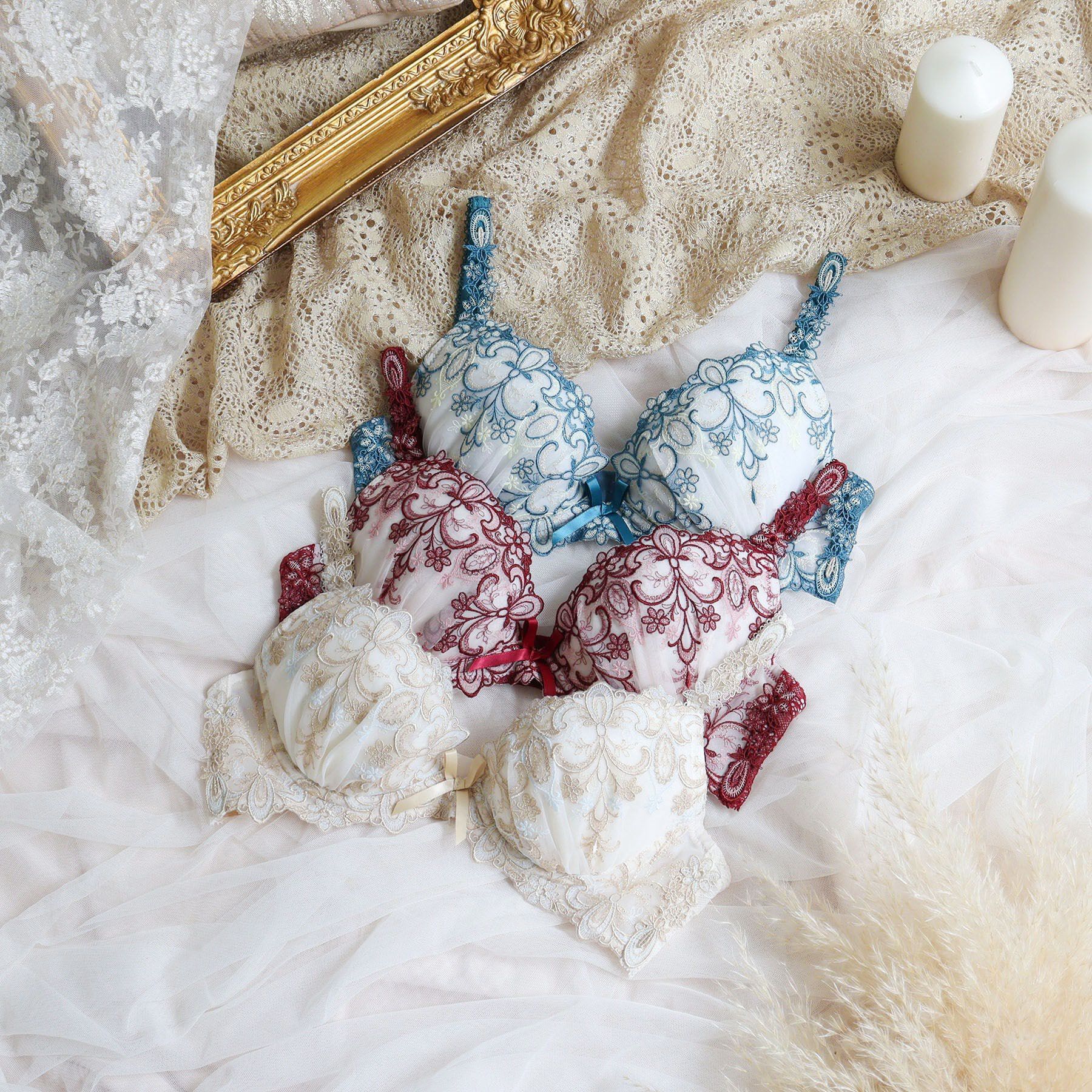 Risa Magli「スカイラー ブラジャー（E-F）＜V Make Type＞」|インナー|