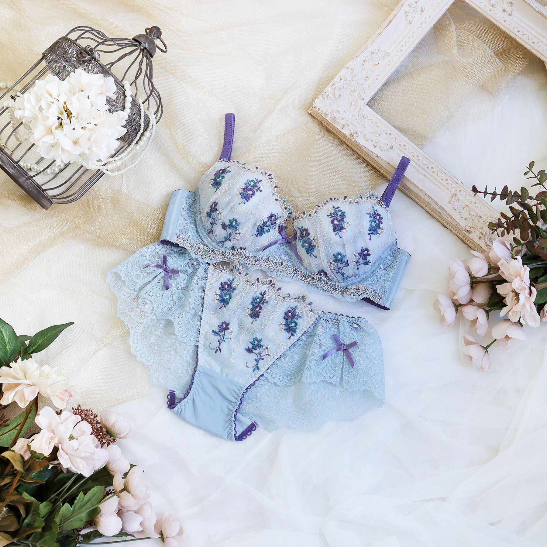 Risa Magli「シーラ ブラジャー（E-F）＜スウィートリッチ＞」|インナー|