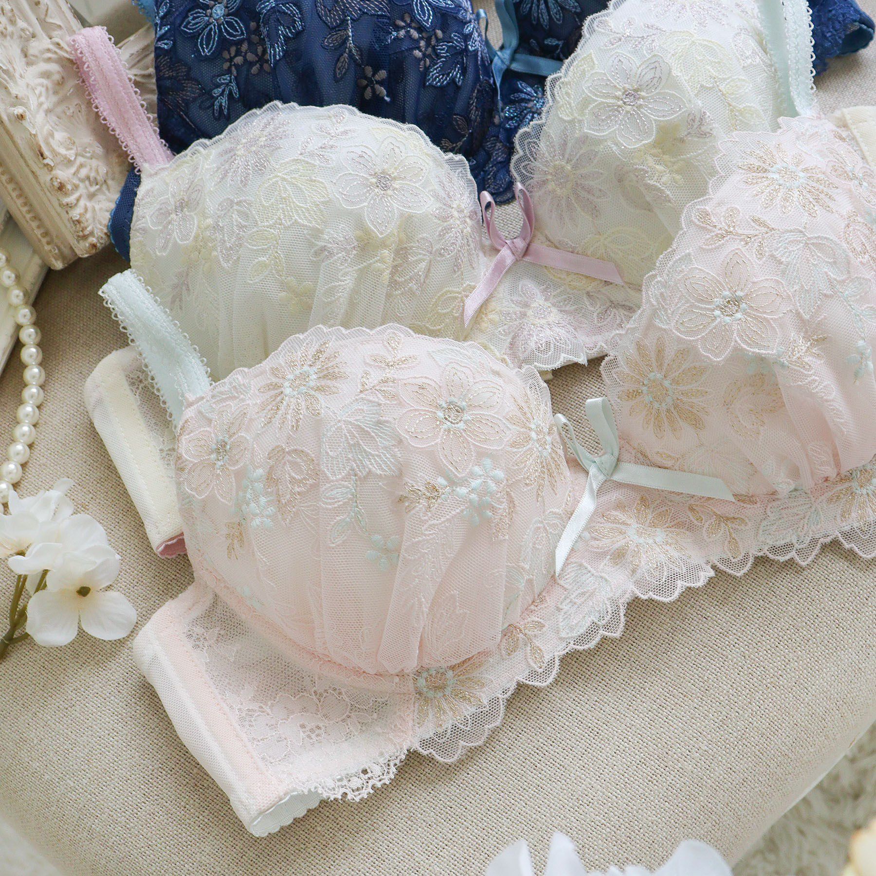 Risa Magli「リゼット ブラジャー (D-F) ＜Sweet Rich（スウィートリッチ）＞」|インナー|