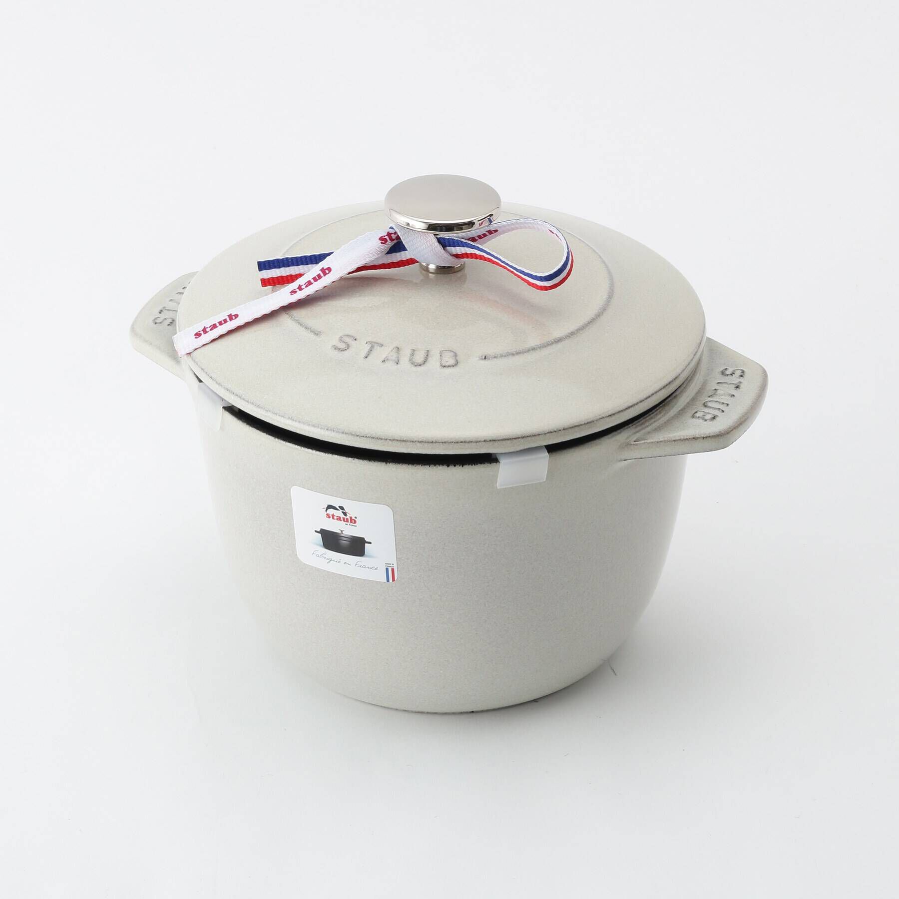 212 KITCHEN STORE「ラ ココット de GOHAN カンパーニュ M 16cm ＜STAUB ストウブ＞」|食器・キッチングッズ|ホワイト(879)