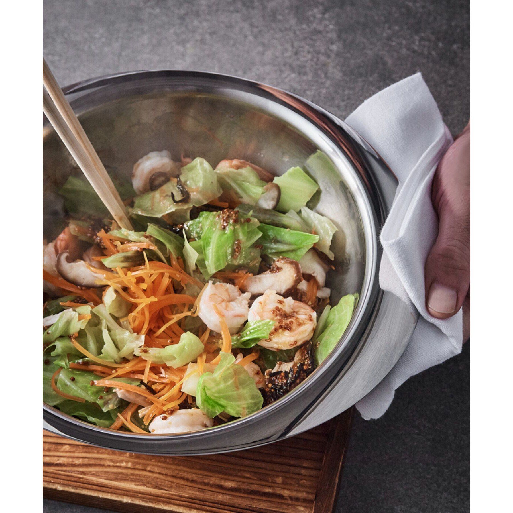 212 KITCHEN STORE「NEW PAN 20CM ガラス蓋タオル付き ＜MEYER マイヤー＞」|食器・キッチングッズ|