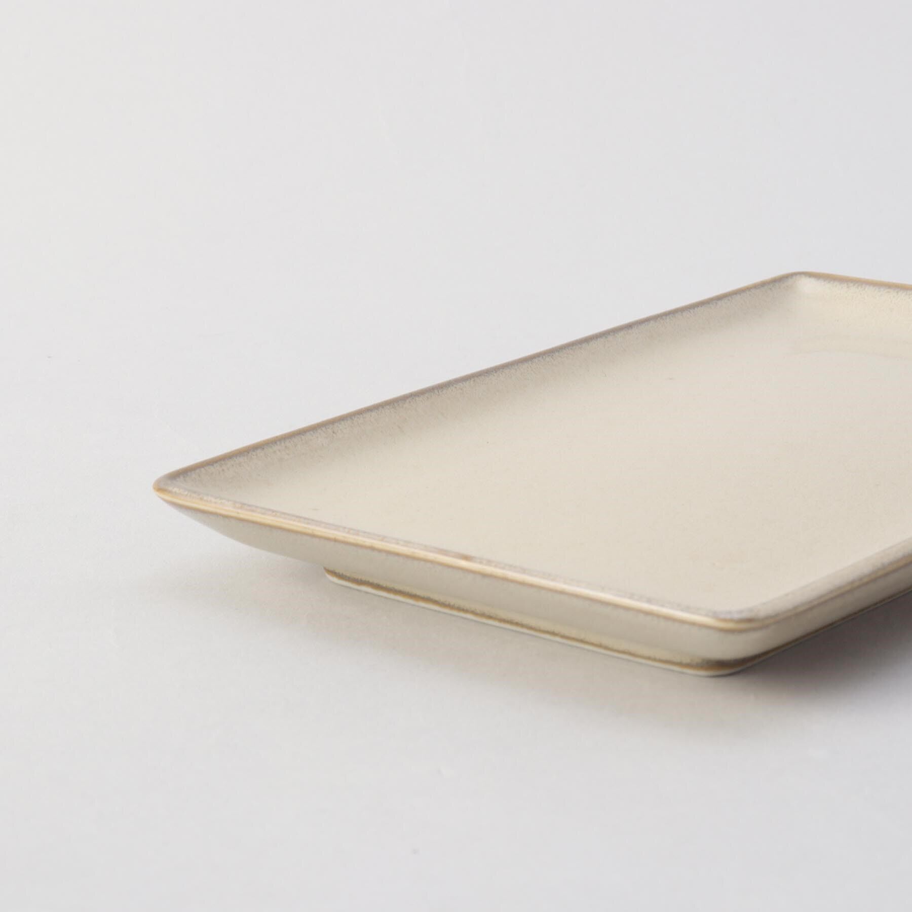 212 KITCHEN STORE「ナチュラルカラー 角トレー 20.8&times;12.6cm GY」|食器・キッチングッズ|