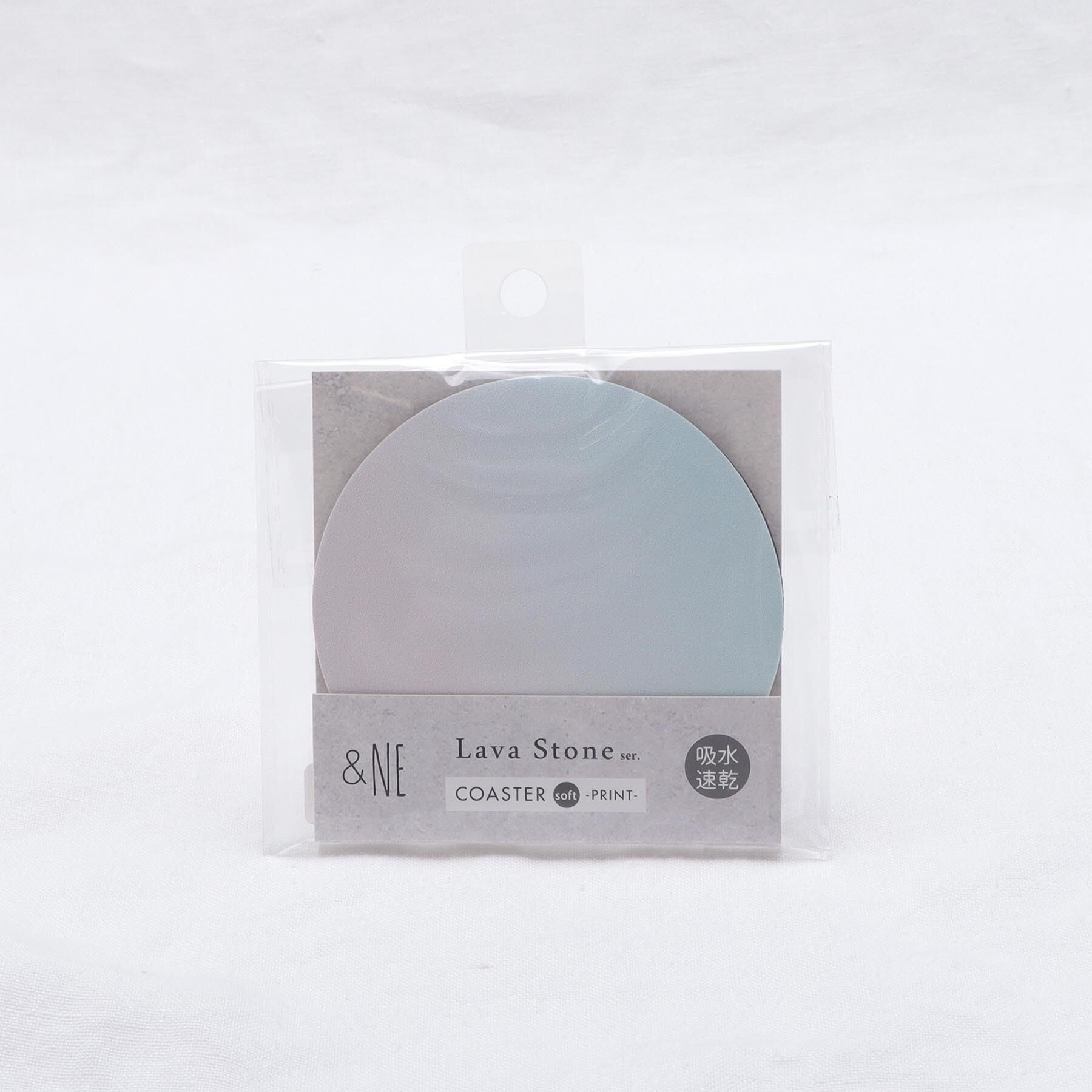 212 KITCHEN STORE「ラバストーンコースター ソフト プリント グラデブルー」|食器・キッチングッズ|