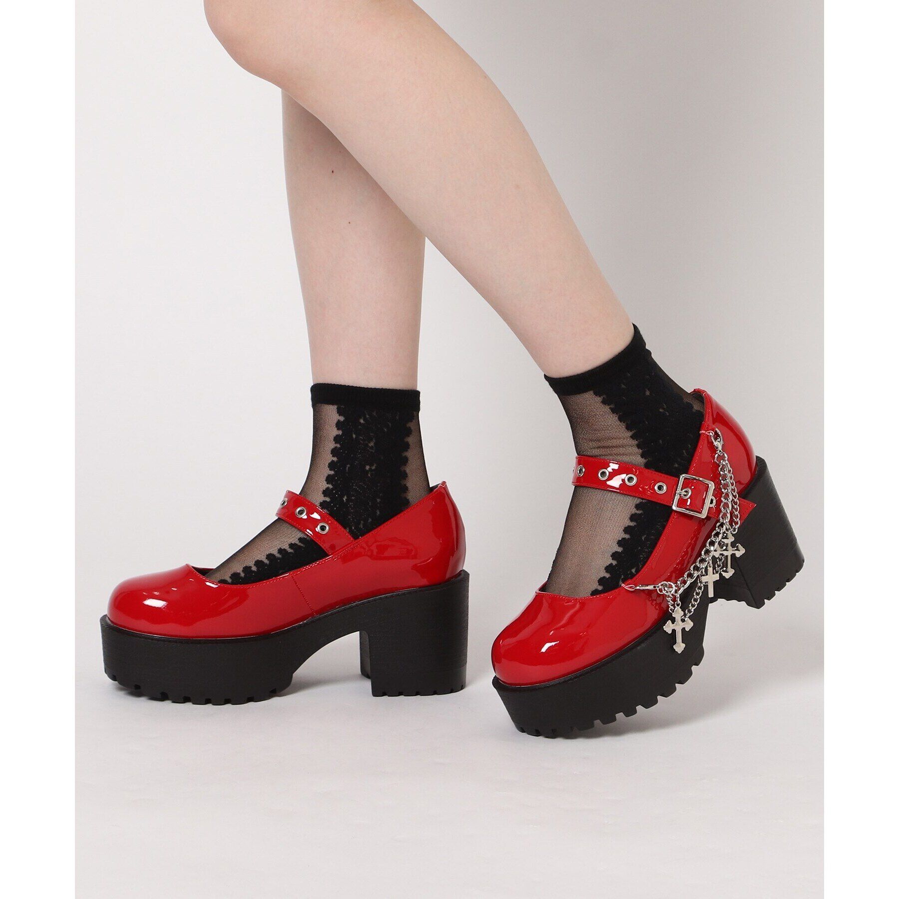 Doll Kiss「テグスサイドレース柄　靴下」|ソックス|