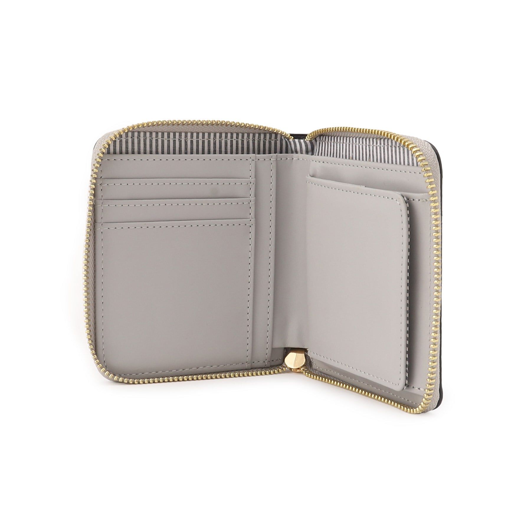 Ober Tashe「【新生活・新学期】角シボミドルラウンド財布」|財布|