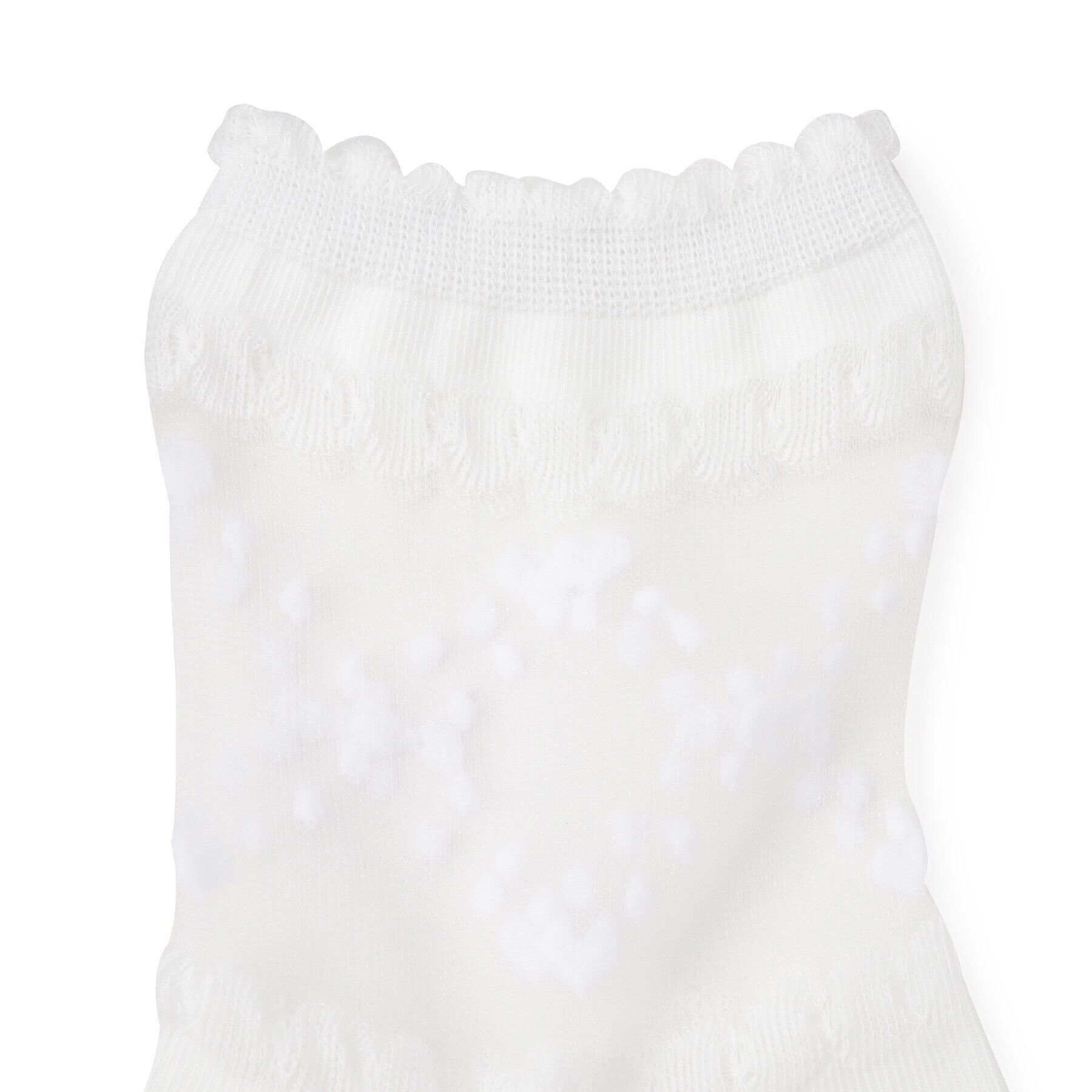 Doll Kiss「シースルーハート&times;リボンソックス」|ソックス|