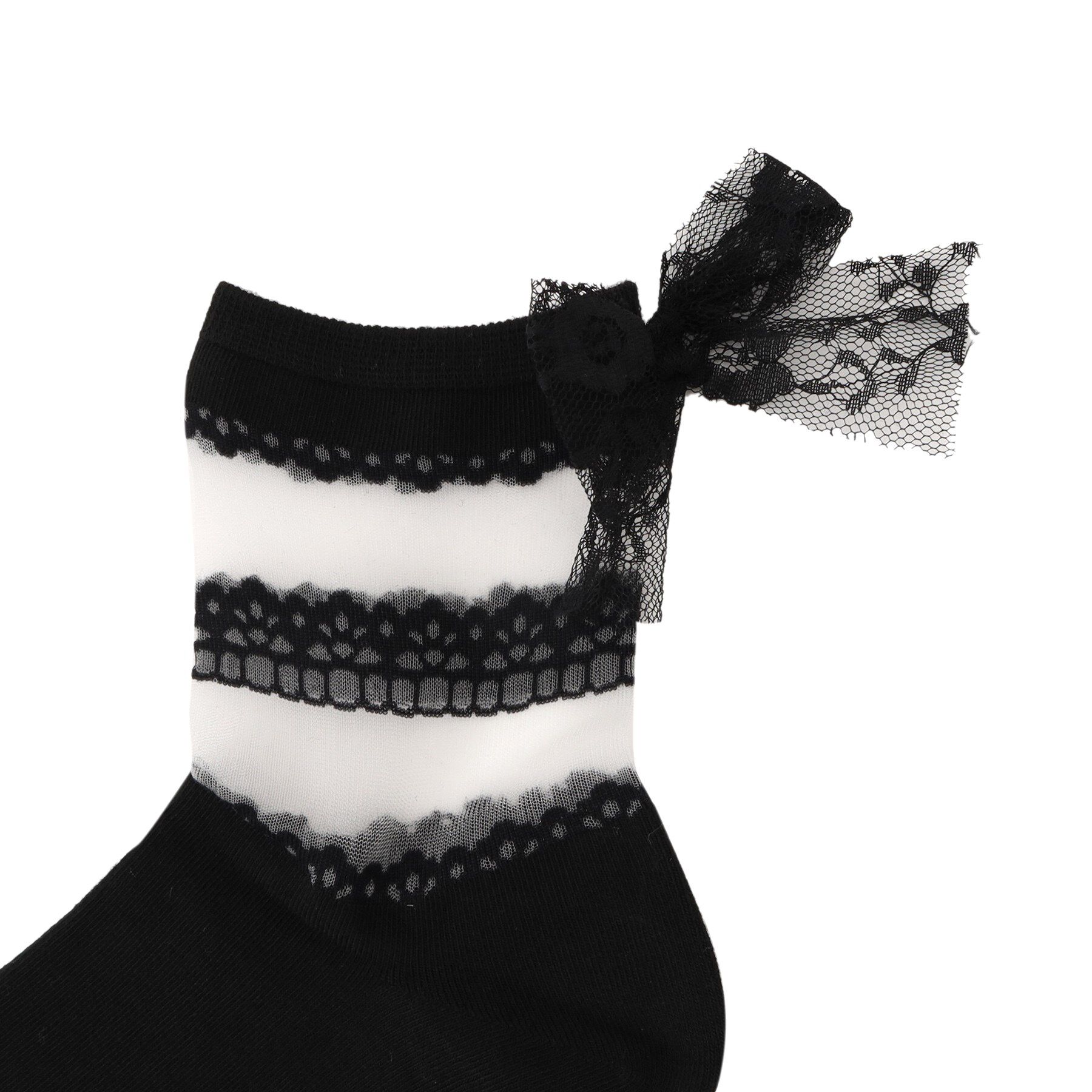 Doll Kiss「シースルーレースリボンソックス」|ソックス|