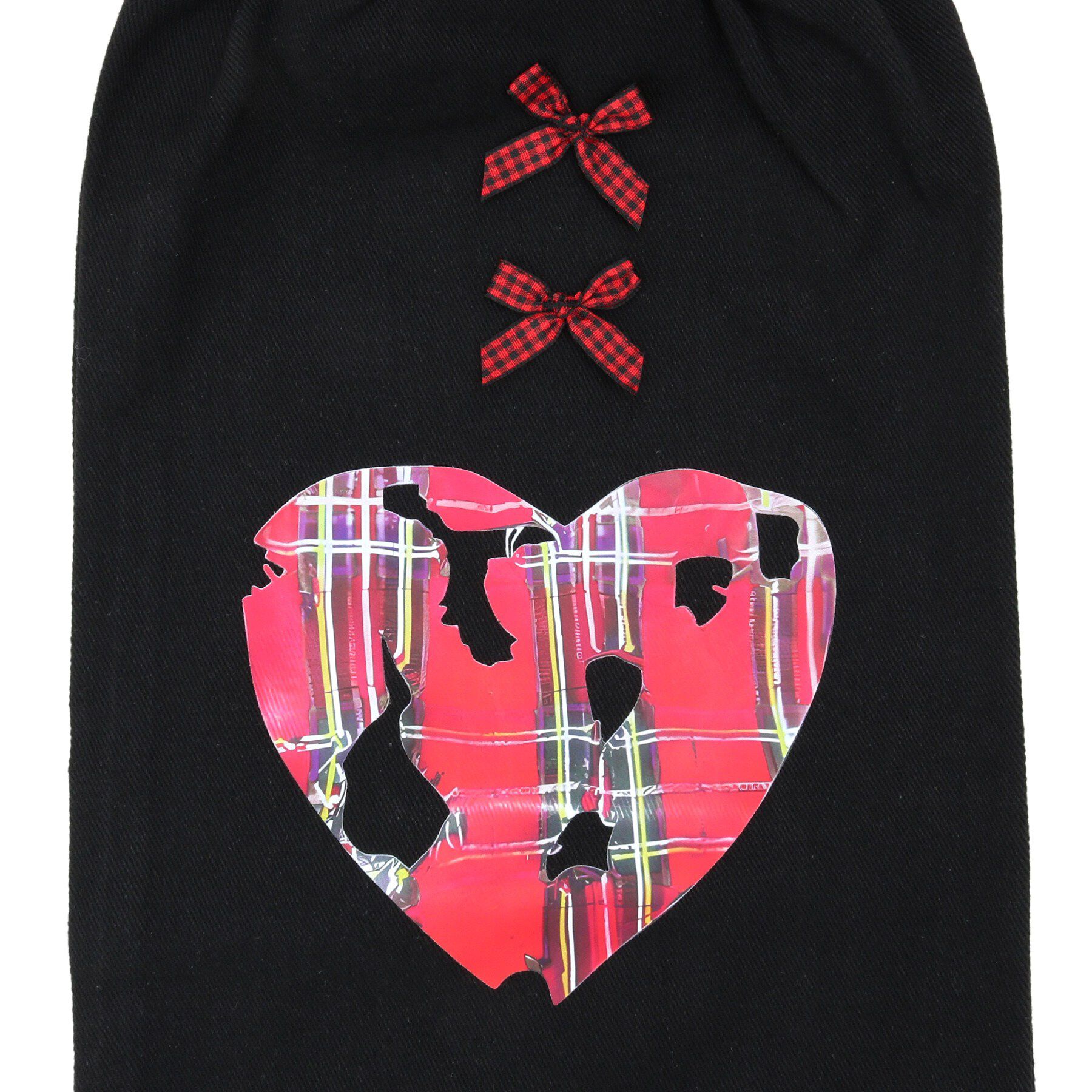 Doll Kiss「病みカワハート&times;チェックレッグカバー」|レッグウォーマー|