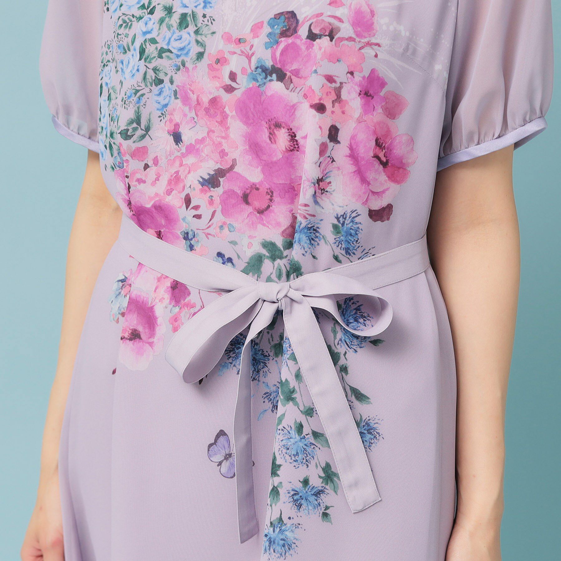 SunaUna「【co creation and yours／SS～L】パネル柄ワンピース」|ワンピース|