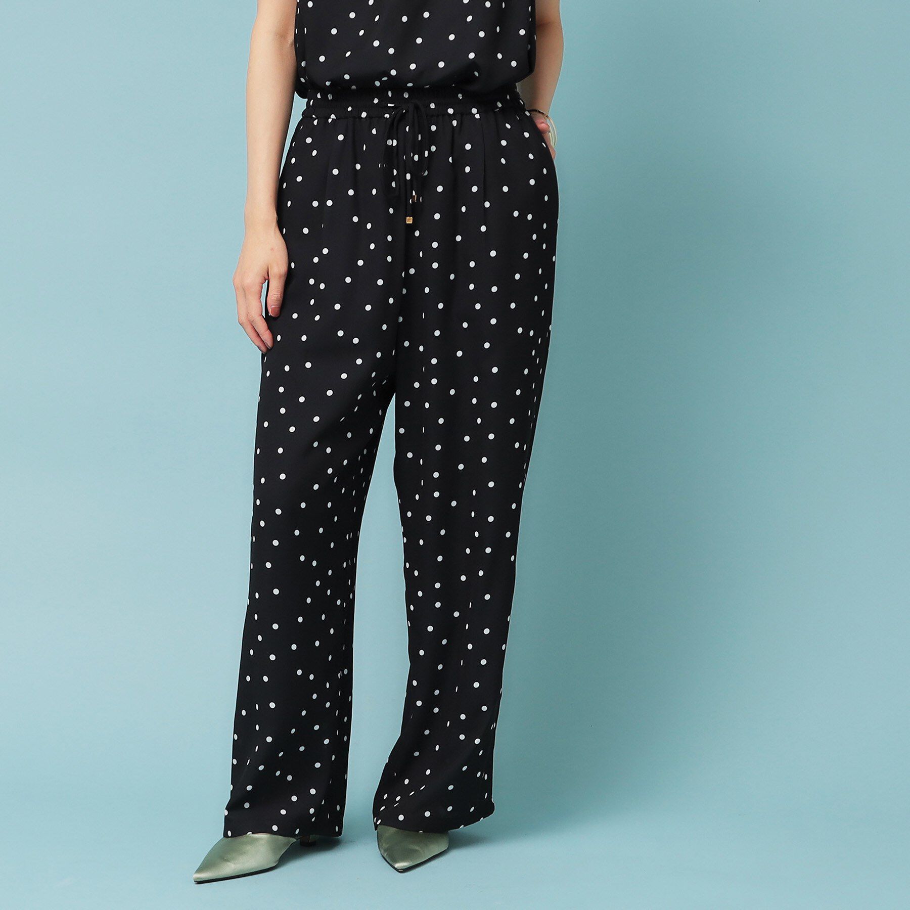 SunaUna「【ドット柄／S～L】ワイドパンツ」|その他|
