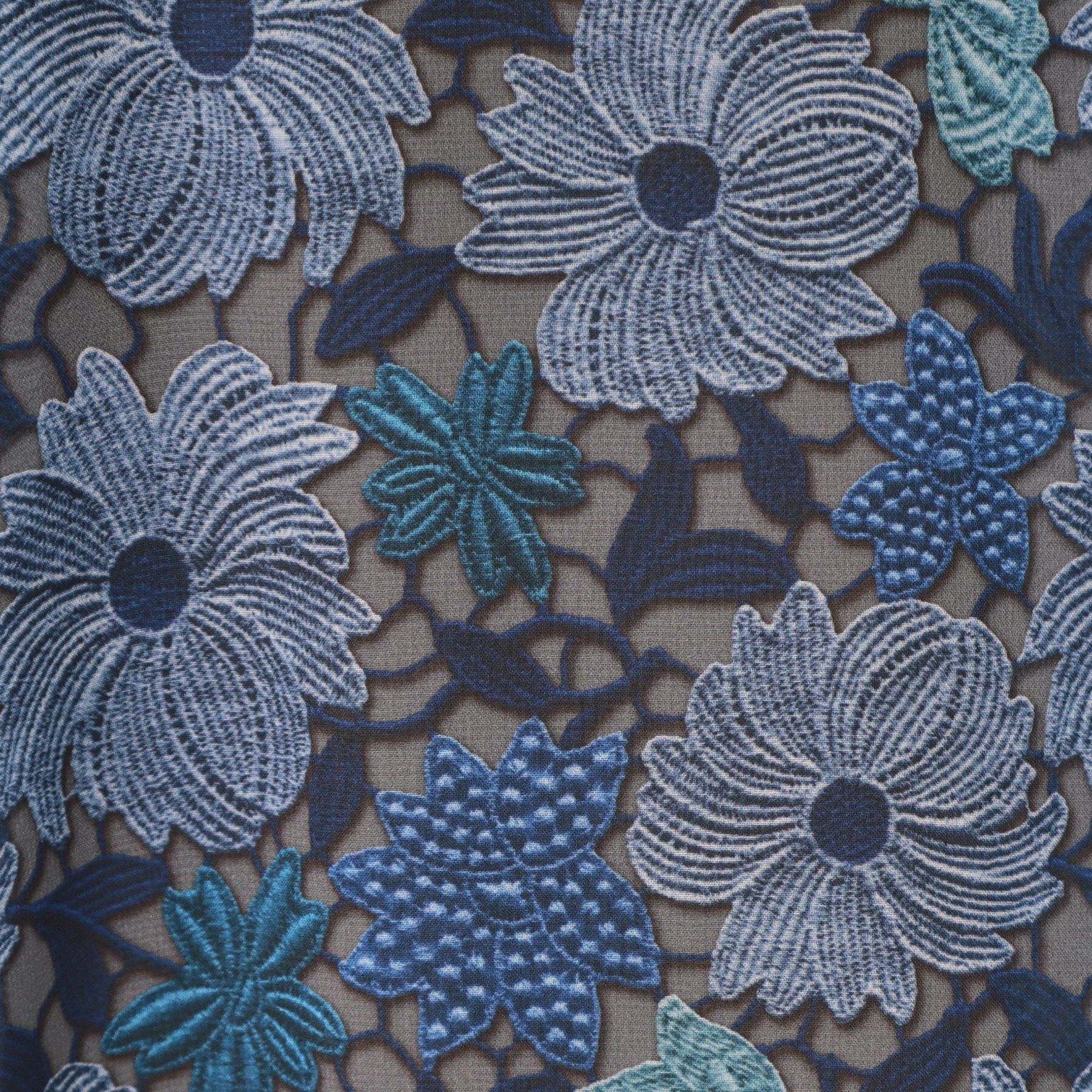 SunaUna「【&yours project／S～L】レース柄フレアスカート」|スカート|